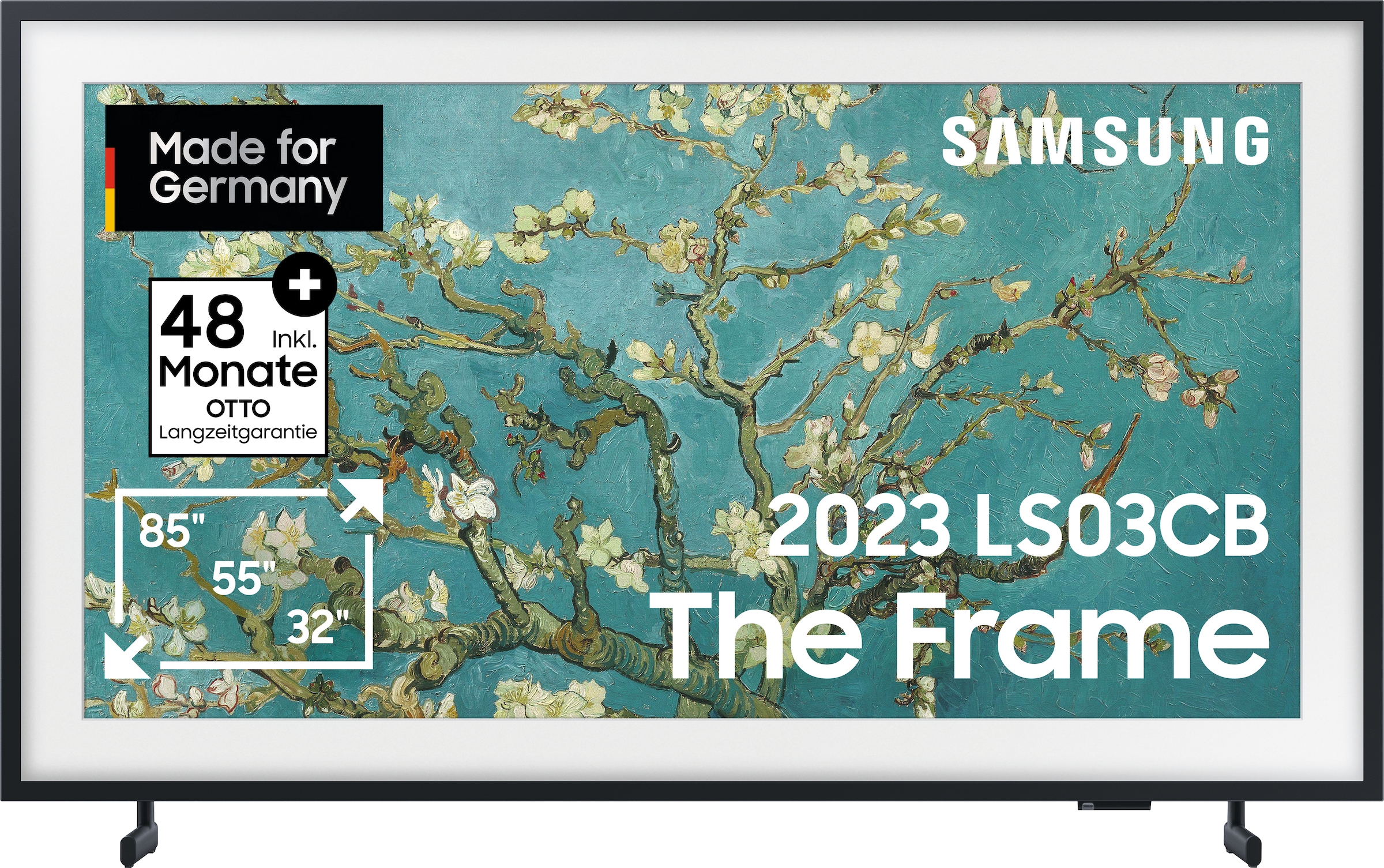 Samsung LED-Fernseher »GQ32LS03CBU«, 81,3 cm/32 Zoll, 4K Ultra HD, Smart-TV
