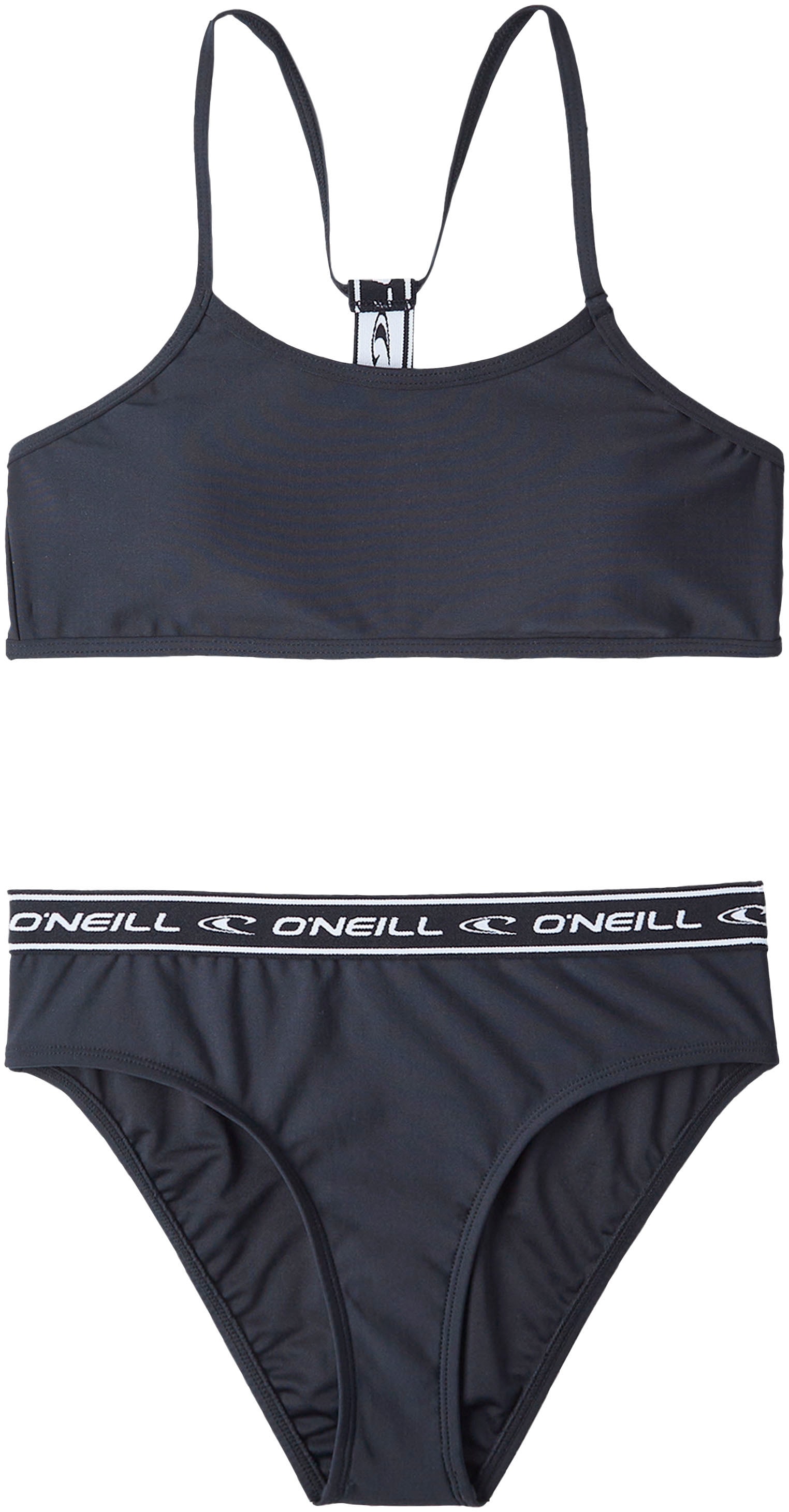 ✵ O'Neill Bustier-Bikini »SPORTCLUB ACTIVE BIKINI«, (Set, 2 St.), mit  elastischem Bund und Logoschriftzug günstig entdecken | Jelmoli-Versand