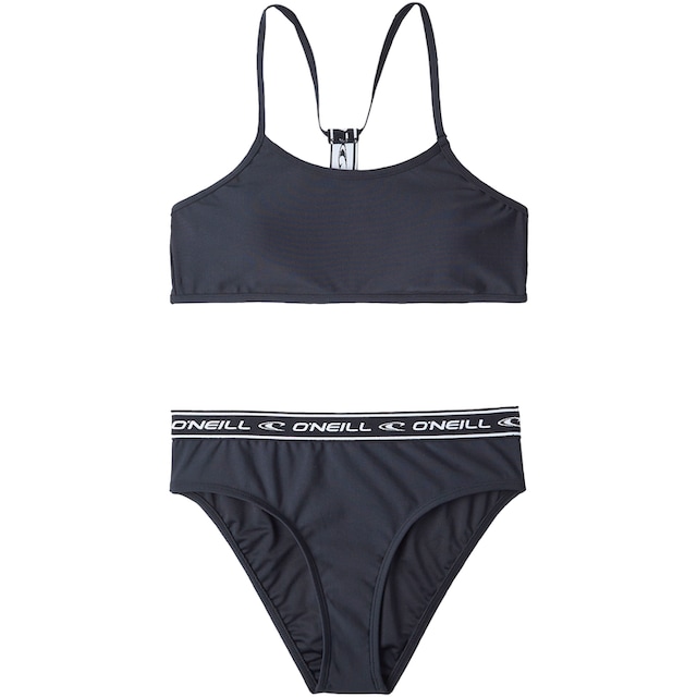 ✵ O\'Neill Bustier-Bikini »SPORTCLUB ACTIVE BIKINI«, (Set, 2 St.), mit  elastischem Bund und Logoschriftzug günstig entdecken | Jelmoli-Versand