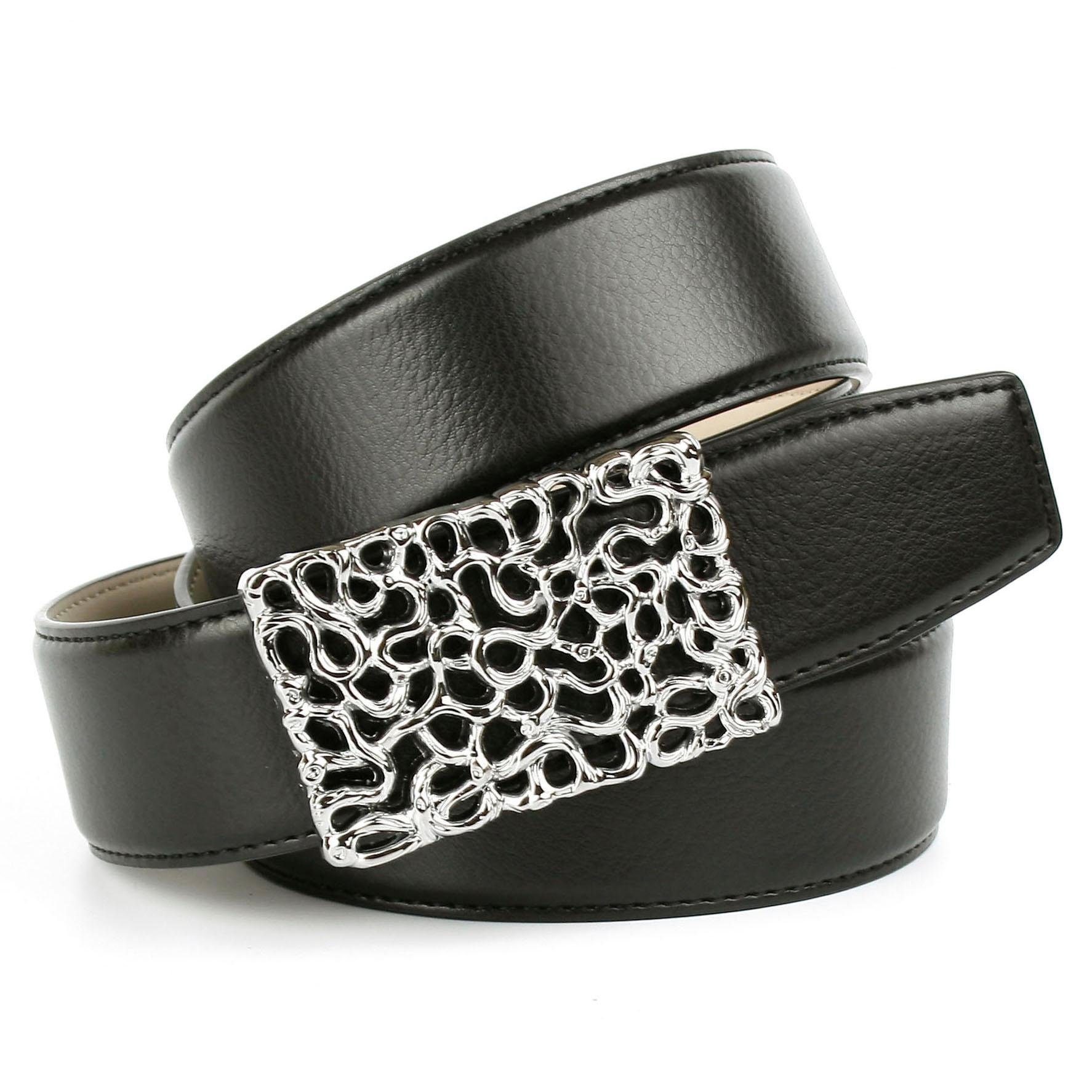 Anthoni Crown Ledergürtel, mit Schliesse kaufen bei feinem online Schweiz mit Jelmoli-Versand Metall-Netz