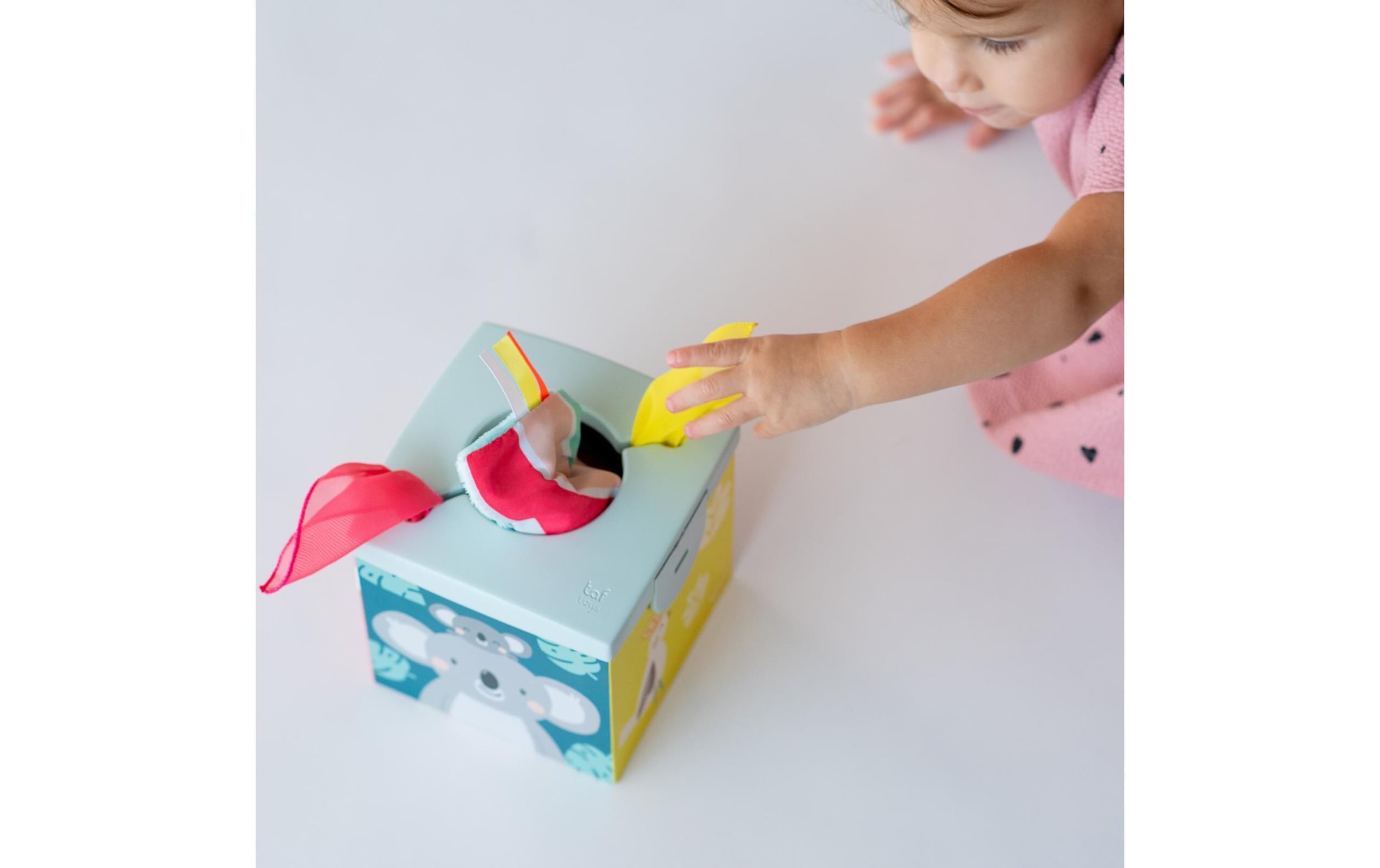 TAF TOYS Lernspielzeug »mit Tüchern Kimmy der Koala 9M+«