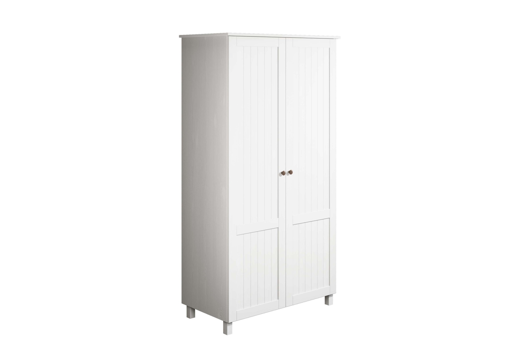 GOODproduct Kleiderschrank »Juventus, Drehtürenschrank, Schrank« mit 2 Türen, 97 cm breit, aus massiver Kiefer, FSC®-zertifiziert