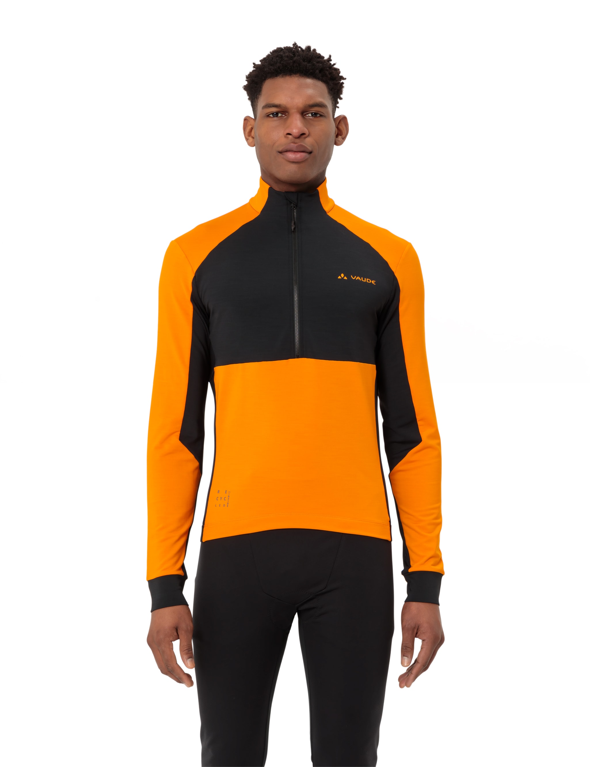 VAUDE Funktionsshirt »Men's Kuro Halfzip LS Tricot«, Fahrradshirt