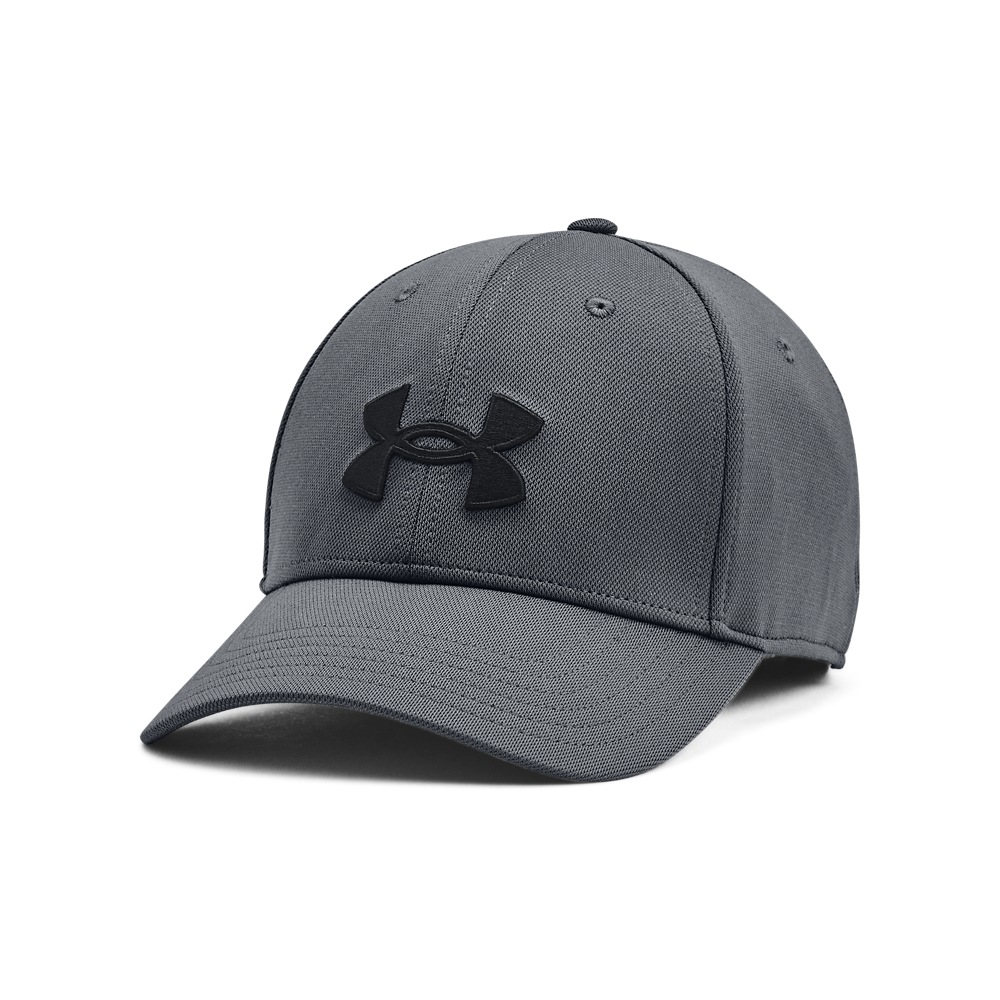 Under Armour Grau Baseball Cap "Mens Ua Blitzing Adj" Leichtes Material, Verstellbarer Verschluss