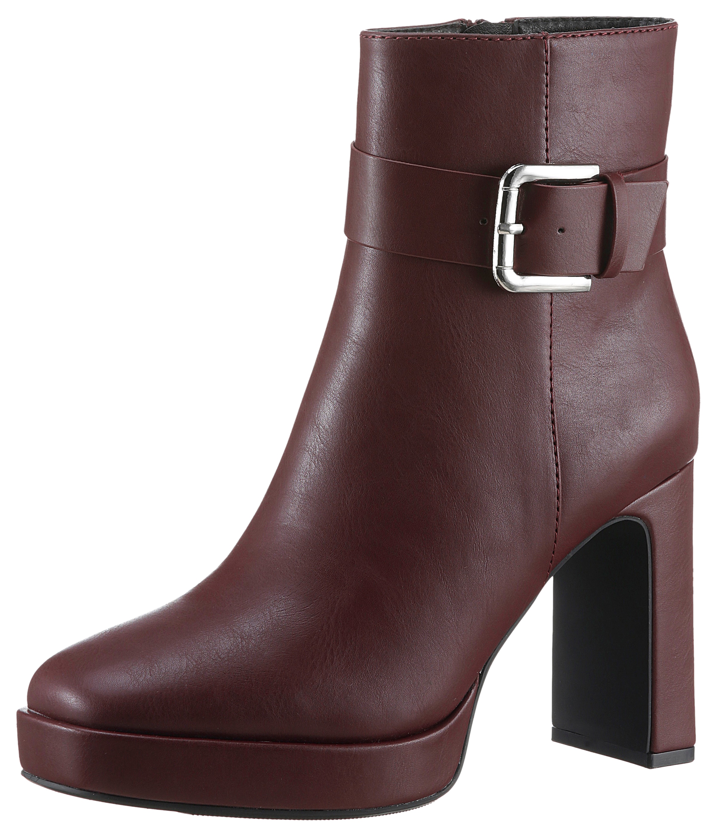 Aniston SHOES Stiefelette, Abendstiefelette mit Plateau - NEUE KOLLEKTION