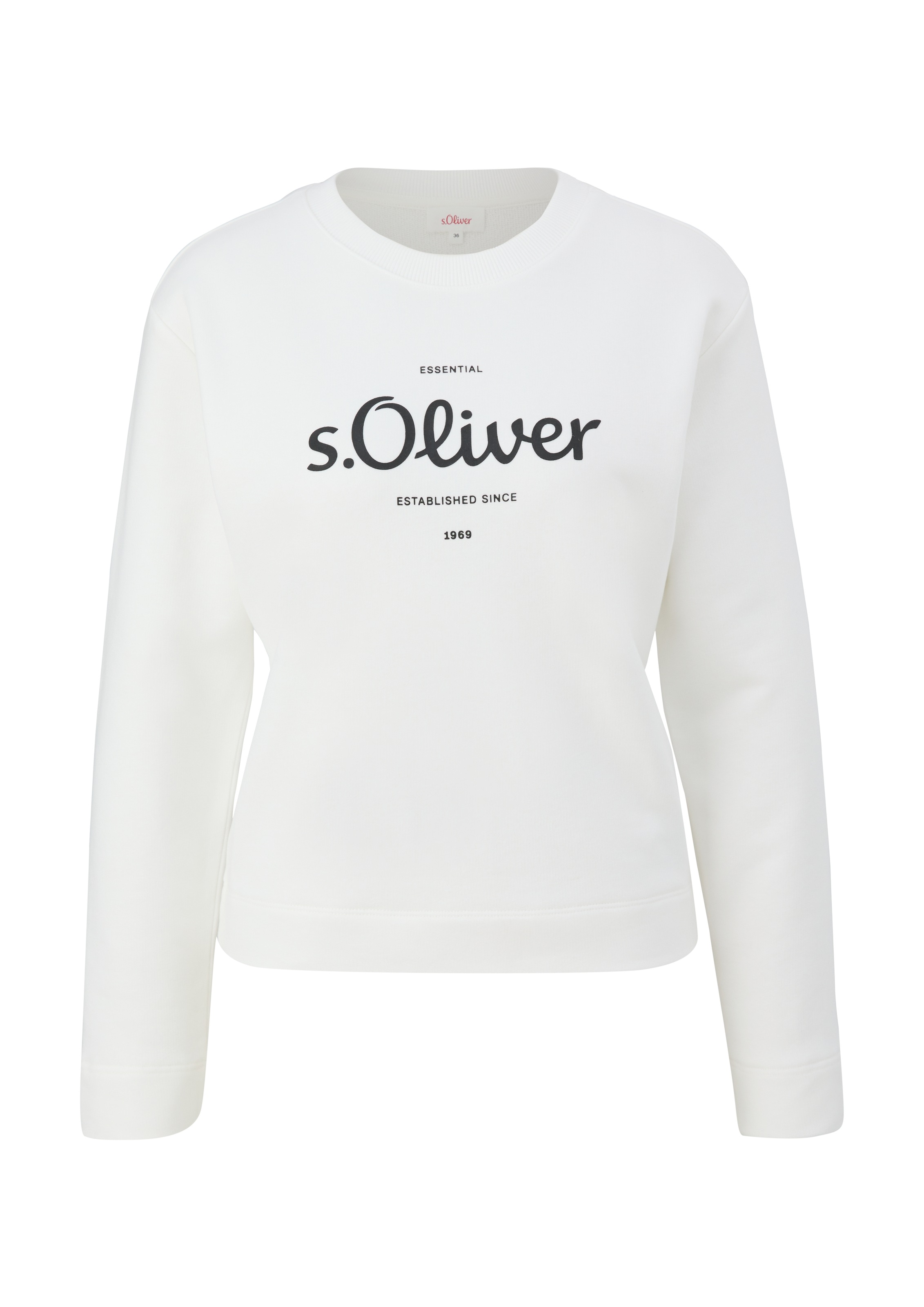 s.Oliver Sweatshirt, mit dem Logonamen vorne