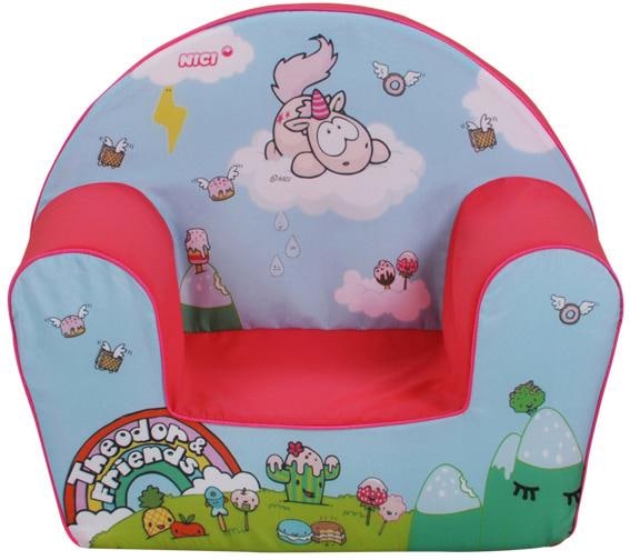 ✵ Knorrtoys® Sessel »Theodor & Friends - Theodor Carbon, pink«, für Kinder;  Made in Europe günstig ordern | Jelmoli-Versand