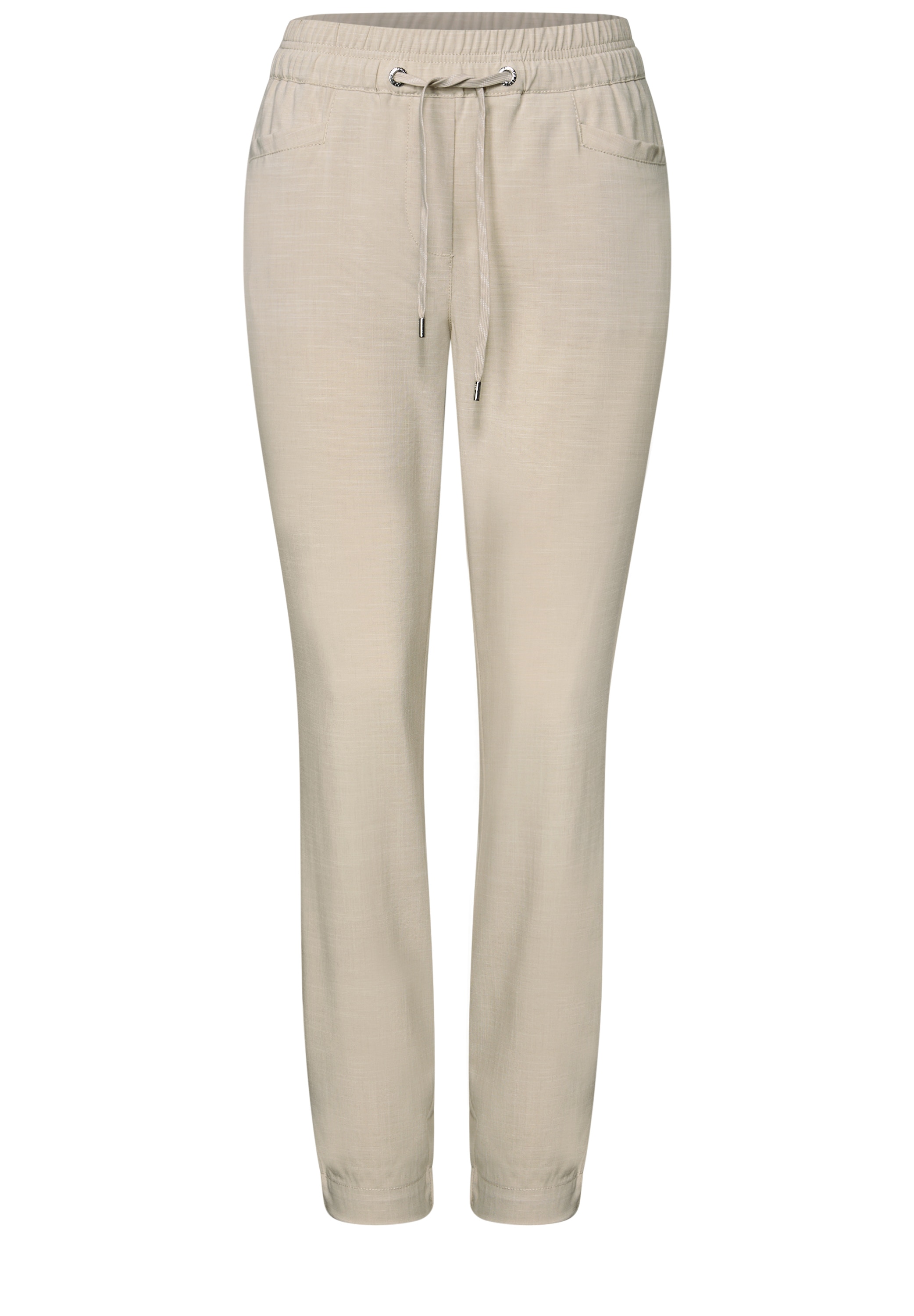 Cecil Stoffhose »Style CHELSEA«, Sommerhose mit elastischem Bund mit Tunnelzug