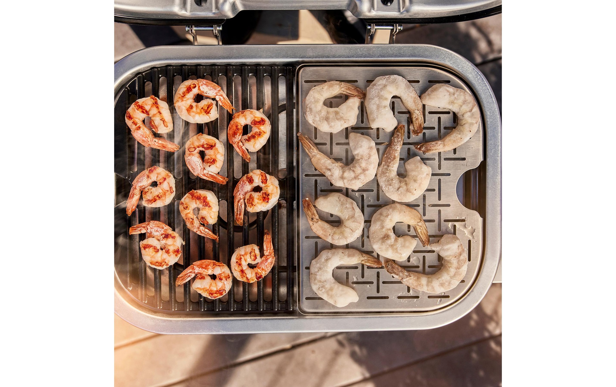 Weber Elektro-Standgrill »Lumin Compact, Rot«, 2200 W