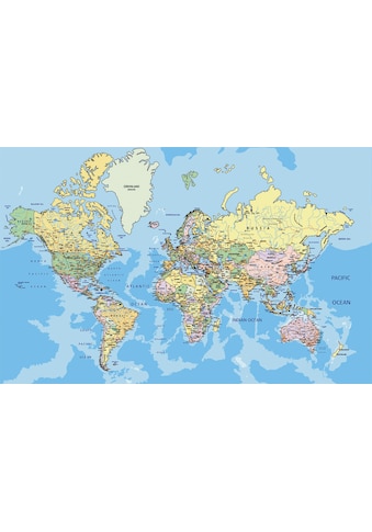 Fototapete »World Map«