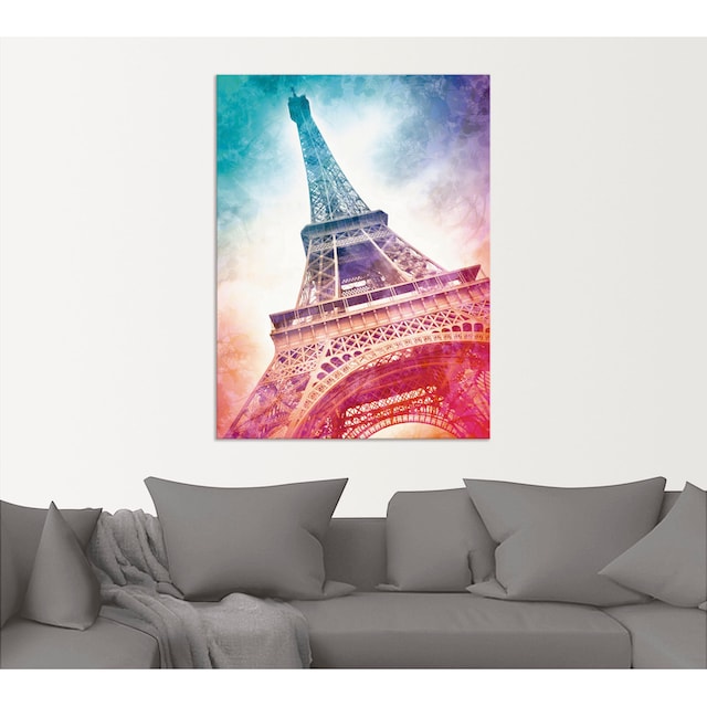 Artland Wandbild »Paris Eiffelturm II«, Gebäude, (1 St.), als Alubild,  Leinwandbild, Wandaufkleber oder Poster in versch. Grössen online shoppen |  Jelmoli-Versand