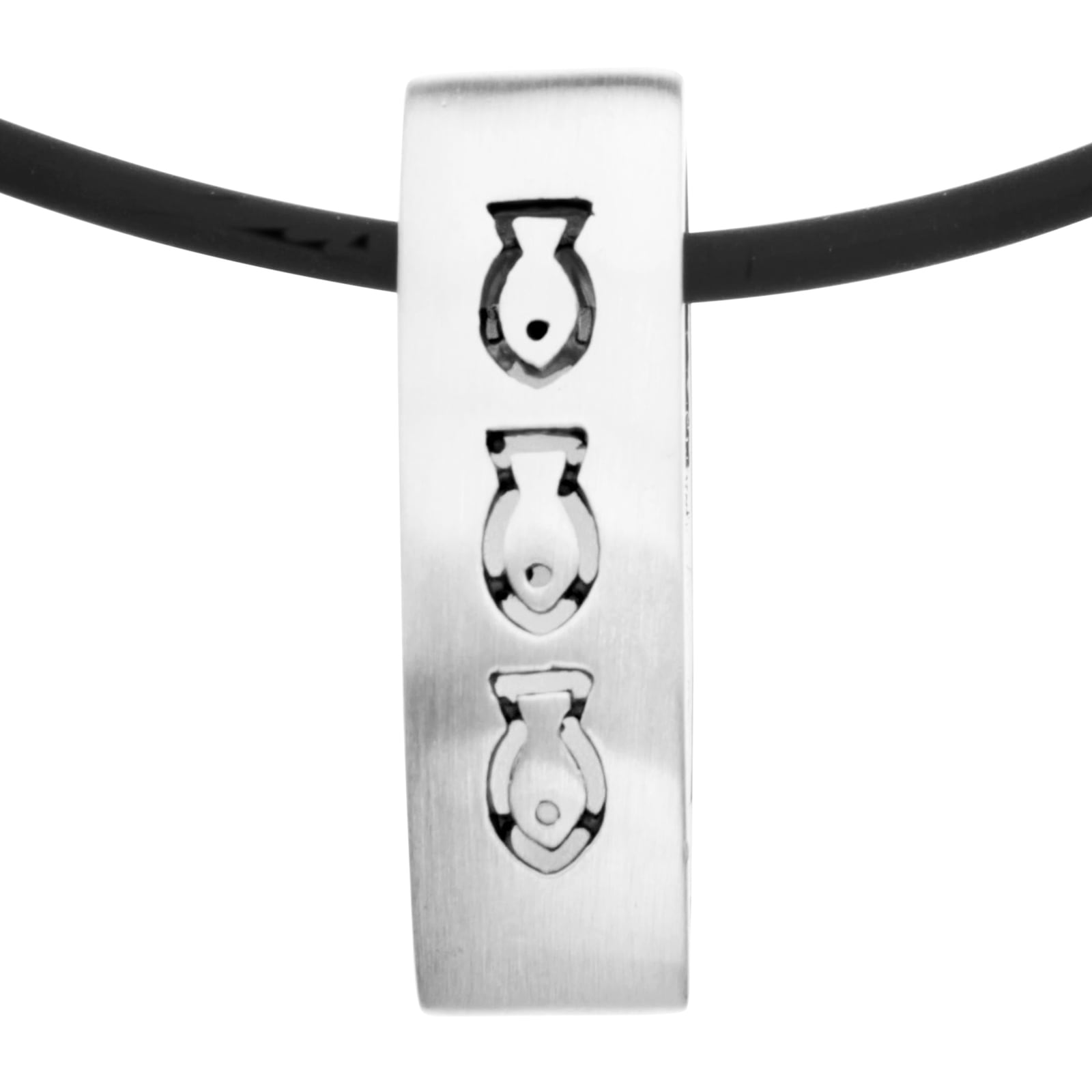 OSTSEE-SCHMUCK Halsreif "Ostsee-Schmuck Halsreif mit Anhänger Fisch - Kautschukreif"