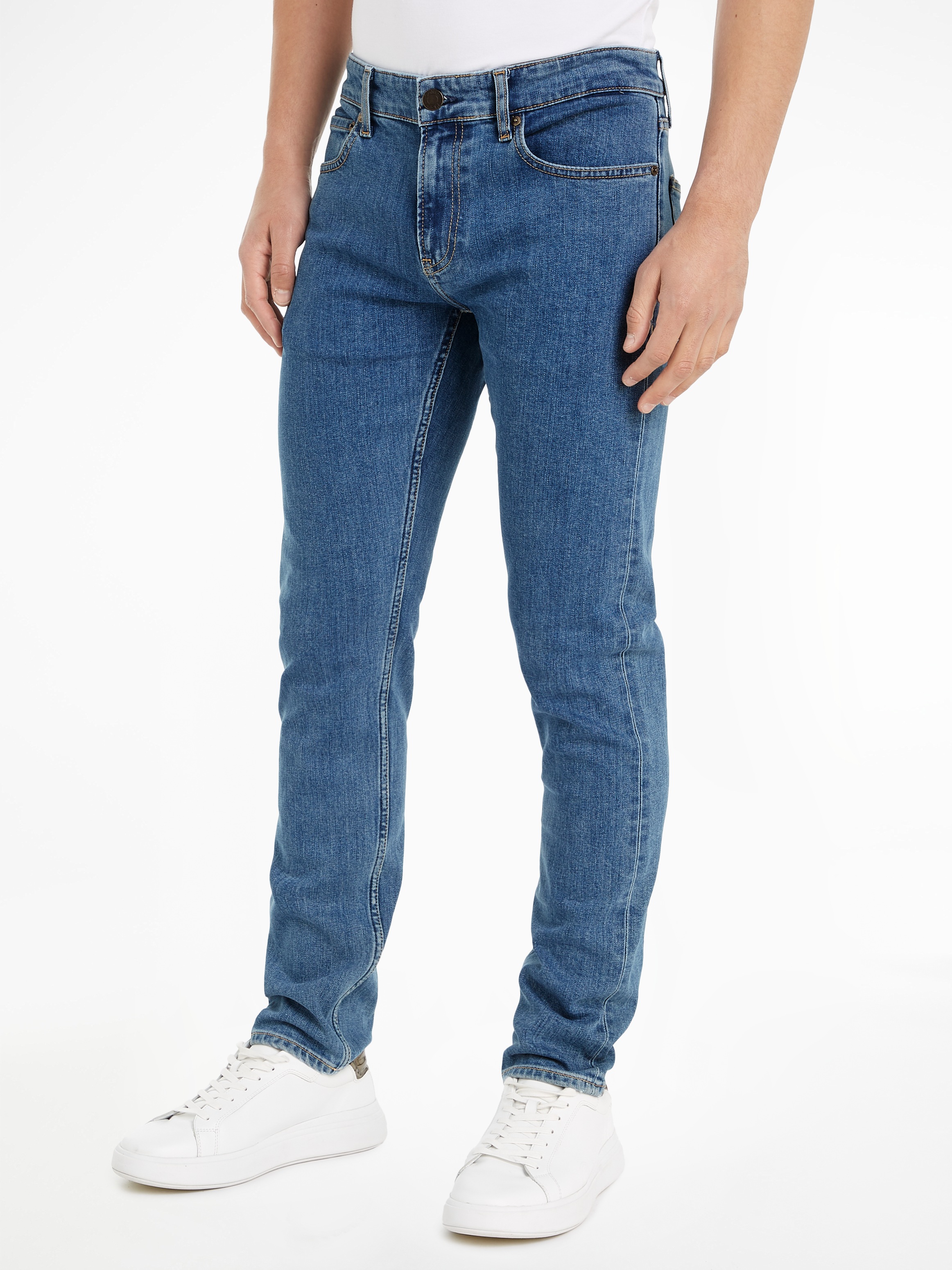 Calvin Klein Slim-fit-Jeans »SLIM FIT RINSE BLACK« im 5-Pocket-Style