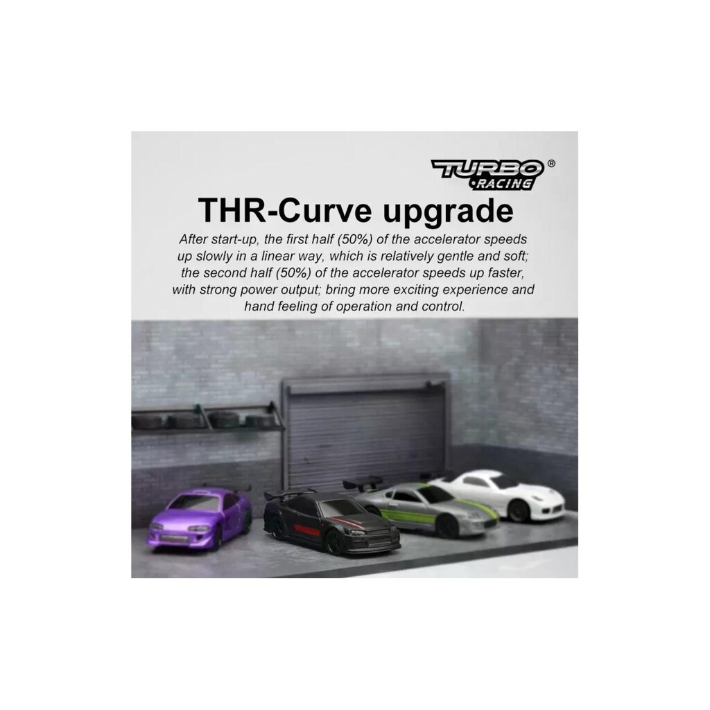 RC-Auto »Turbo Racing Micro Sport C74, Schwarz,«