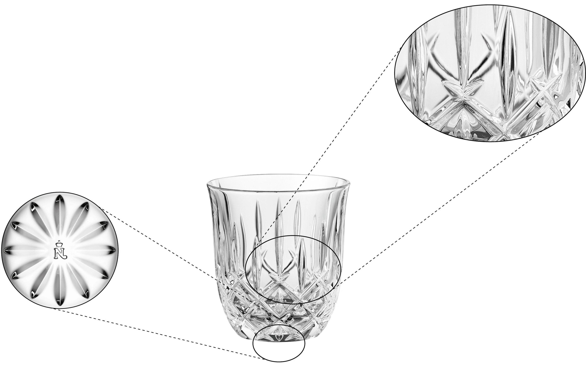 Nachtmann Glas "Noblesse 235 ml, 4 Stück"