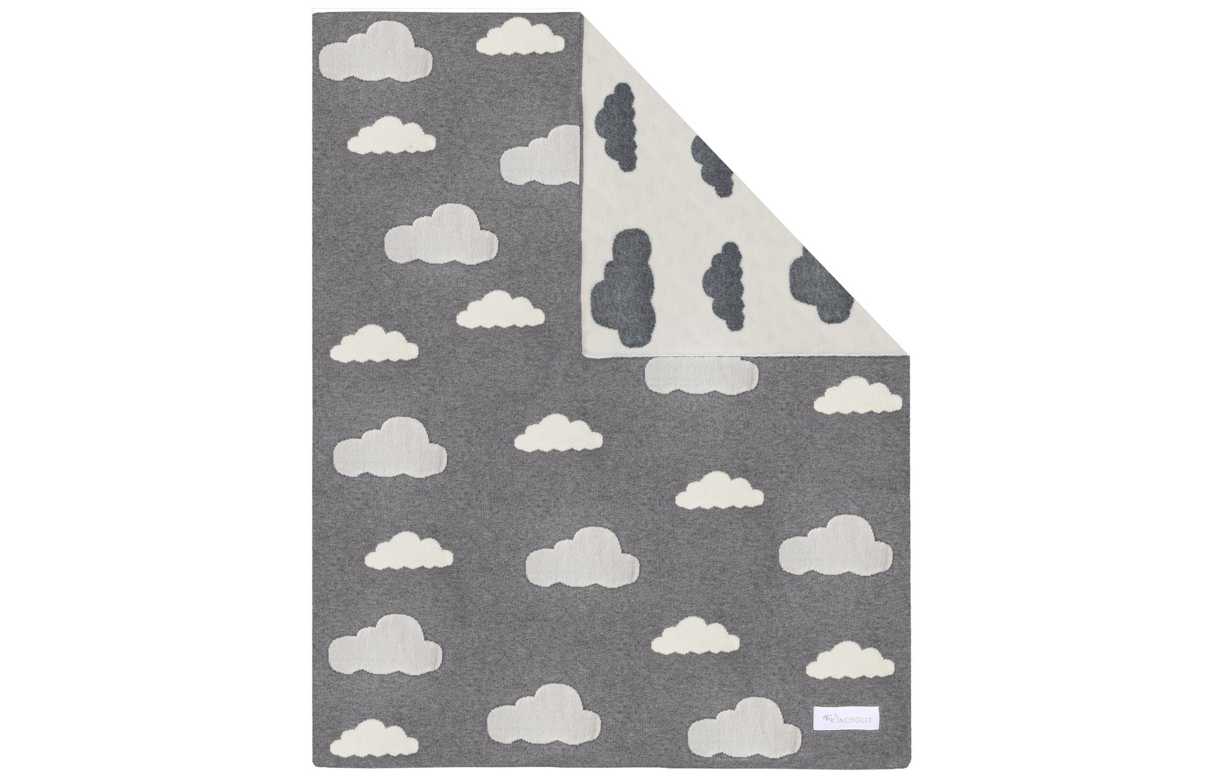 KINDSGUT Babydecke »Wolken 80 x 100 cm«