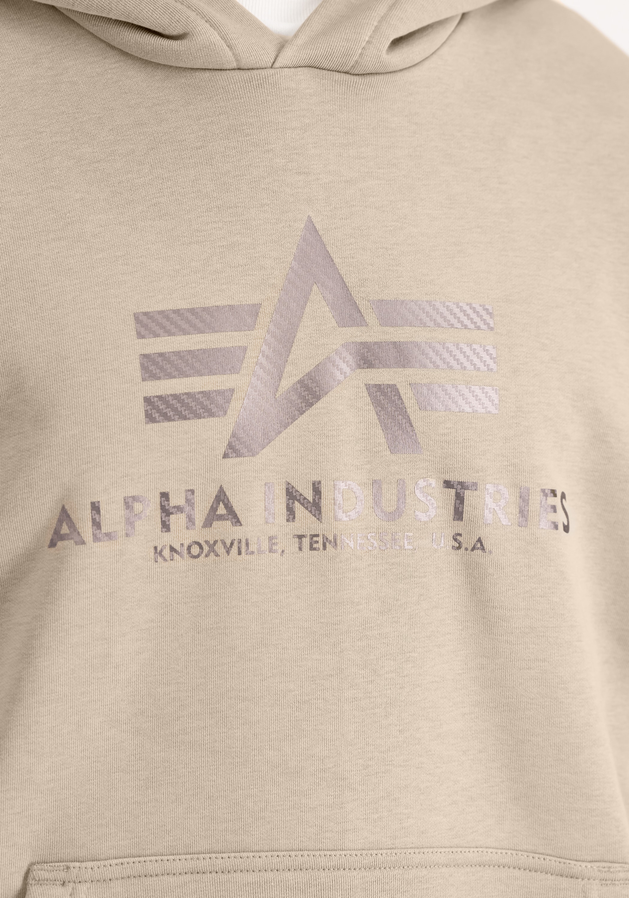 Alpha Industries Hoodie »Alpha Industries Men - Hoodies Basic Hoodie Carbon«