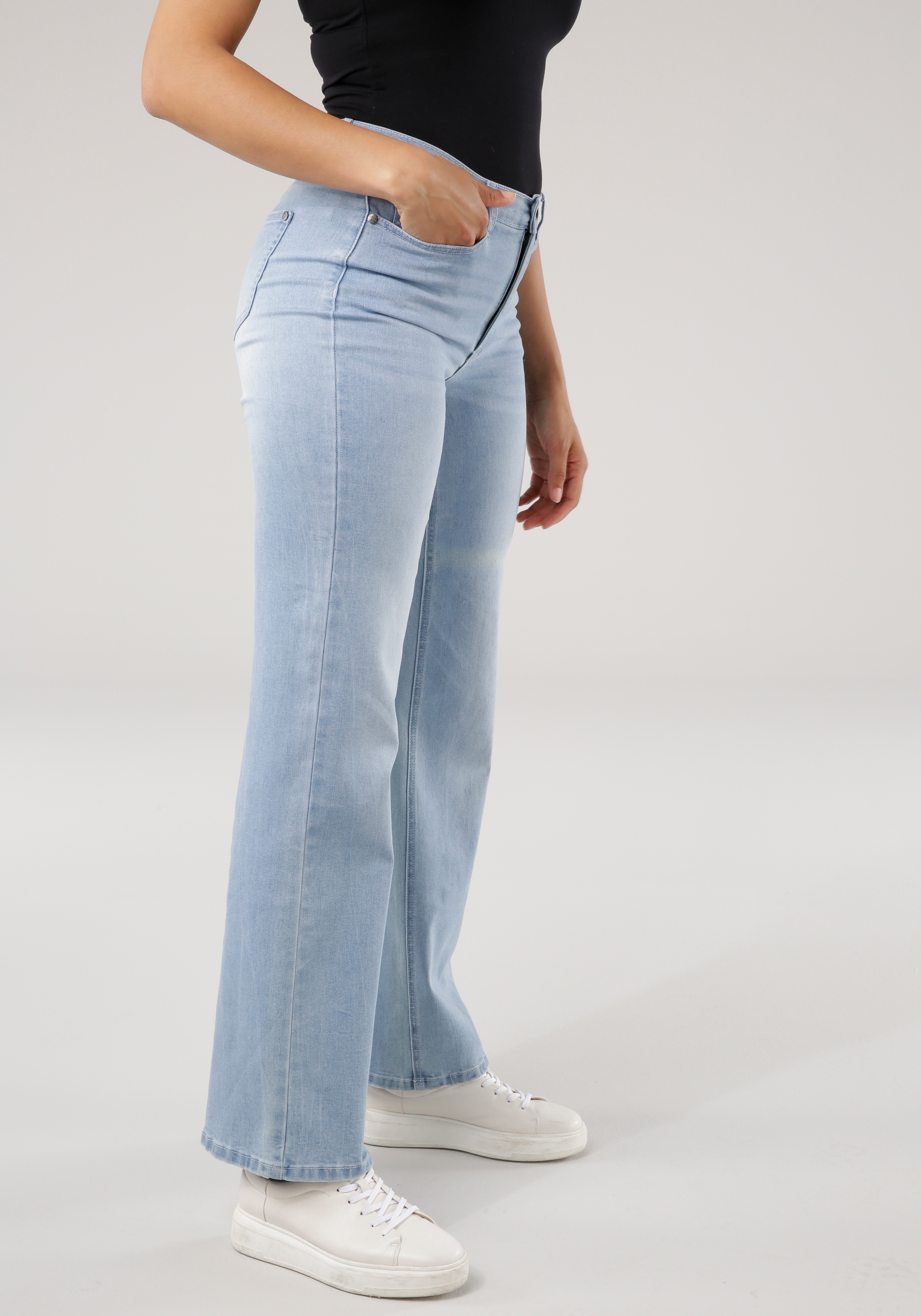 Tamaris Weite Jeans, im 5-pocket-Style