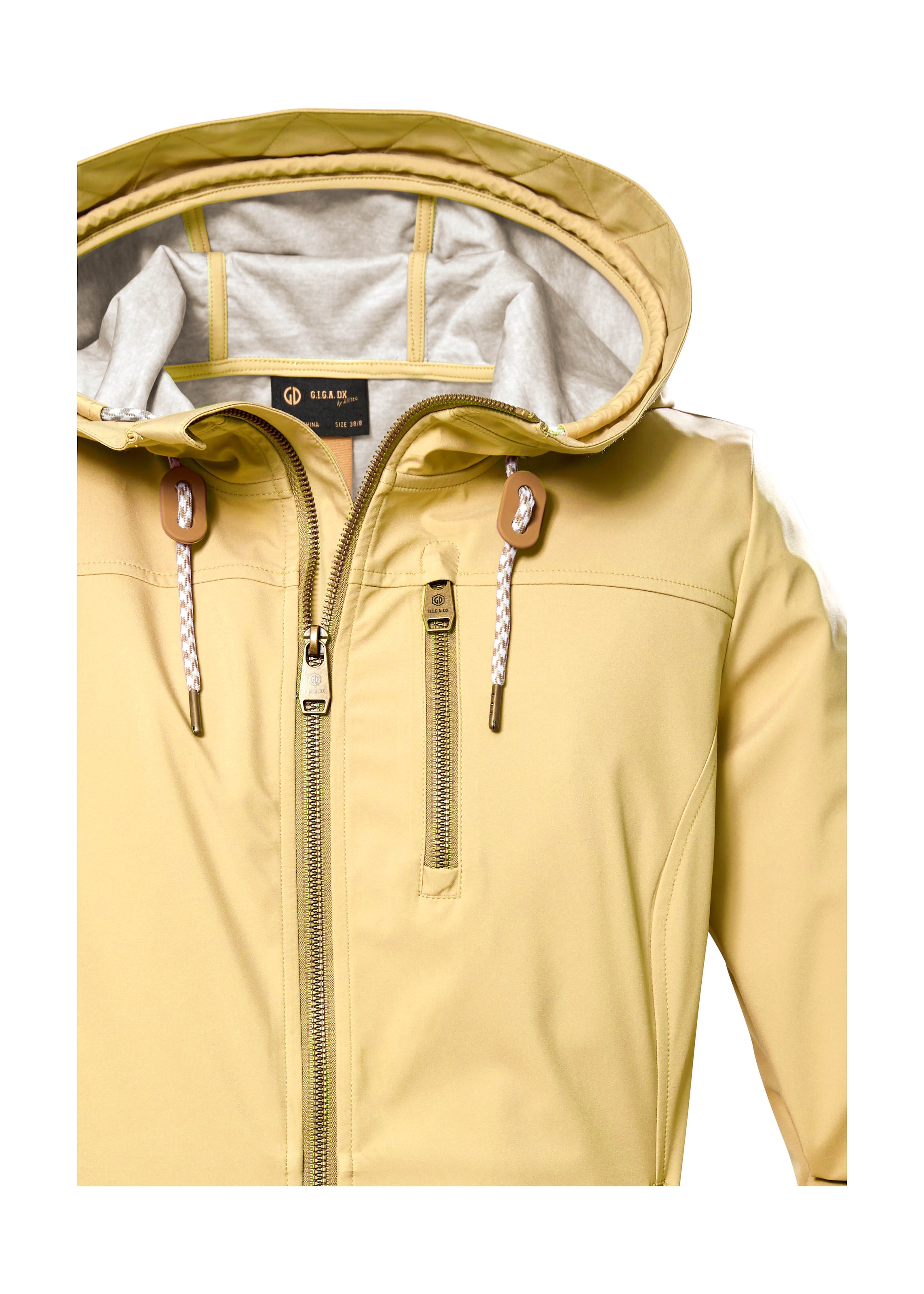 G.I.G.A. DX by killtec Softshelljacke »GS 24 WMN SFTSHLL JCKT«, Wasserabweisende Softshelljacke, verstellbare Kapuze, winddicht