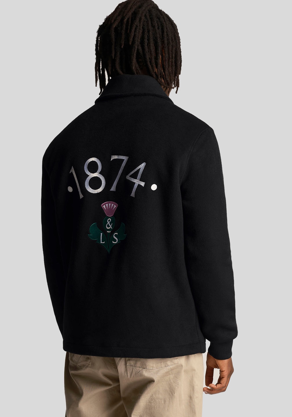 Lyle & Scott Hemdjacke, mit Rückenprint