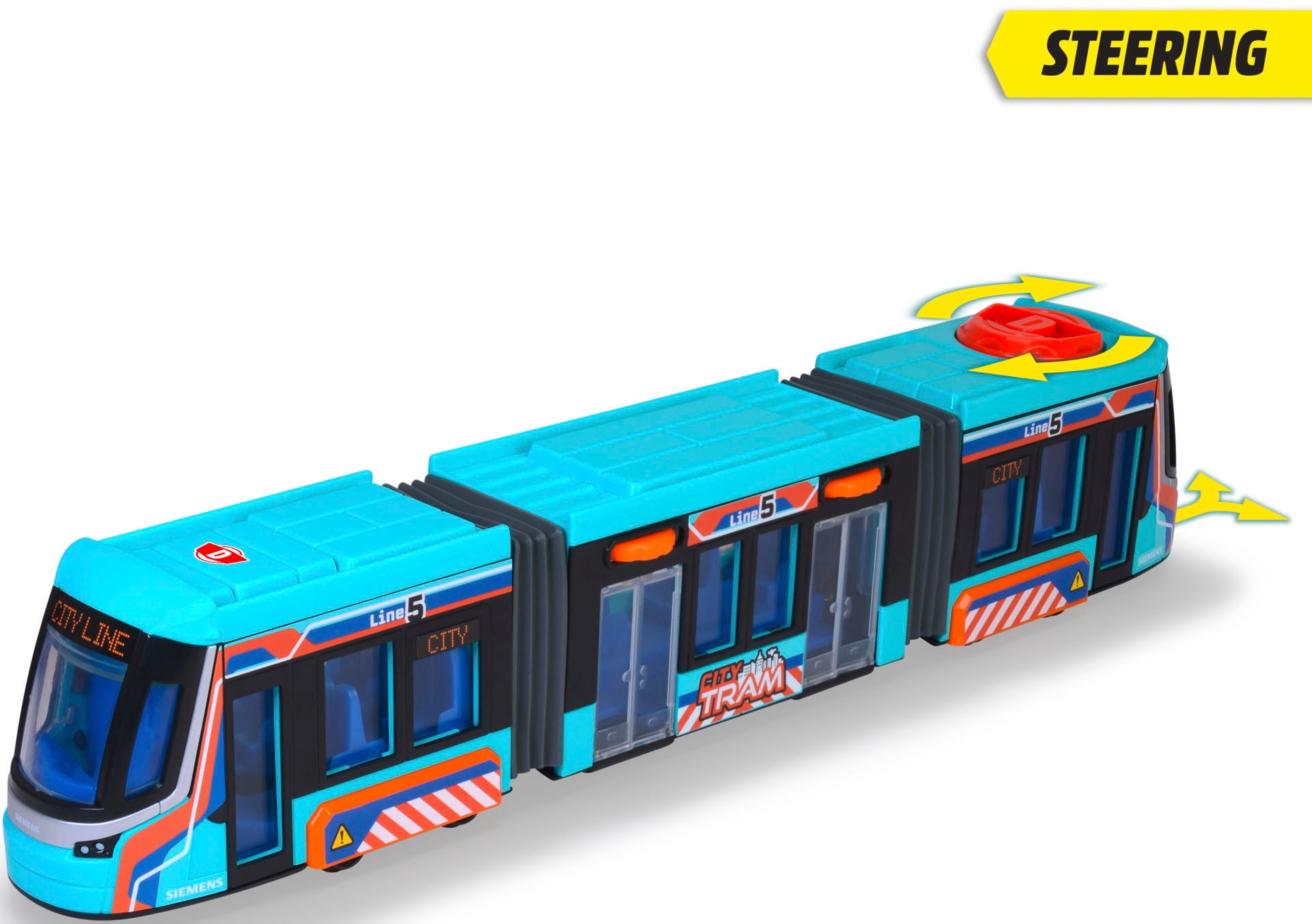 Dickie Toys Spielzeug-Strassenbahn »Siemens City Tram«