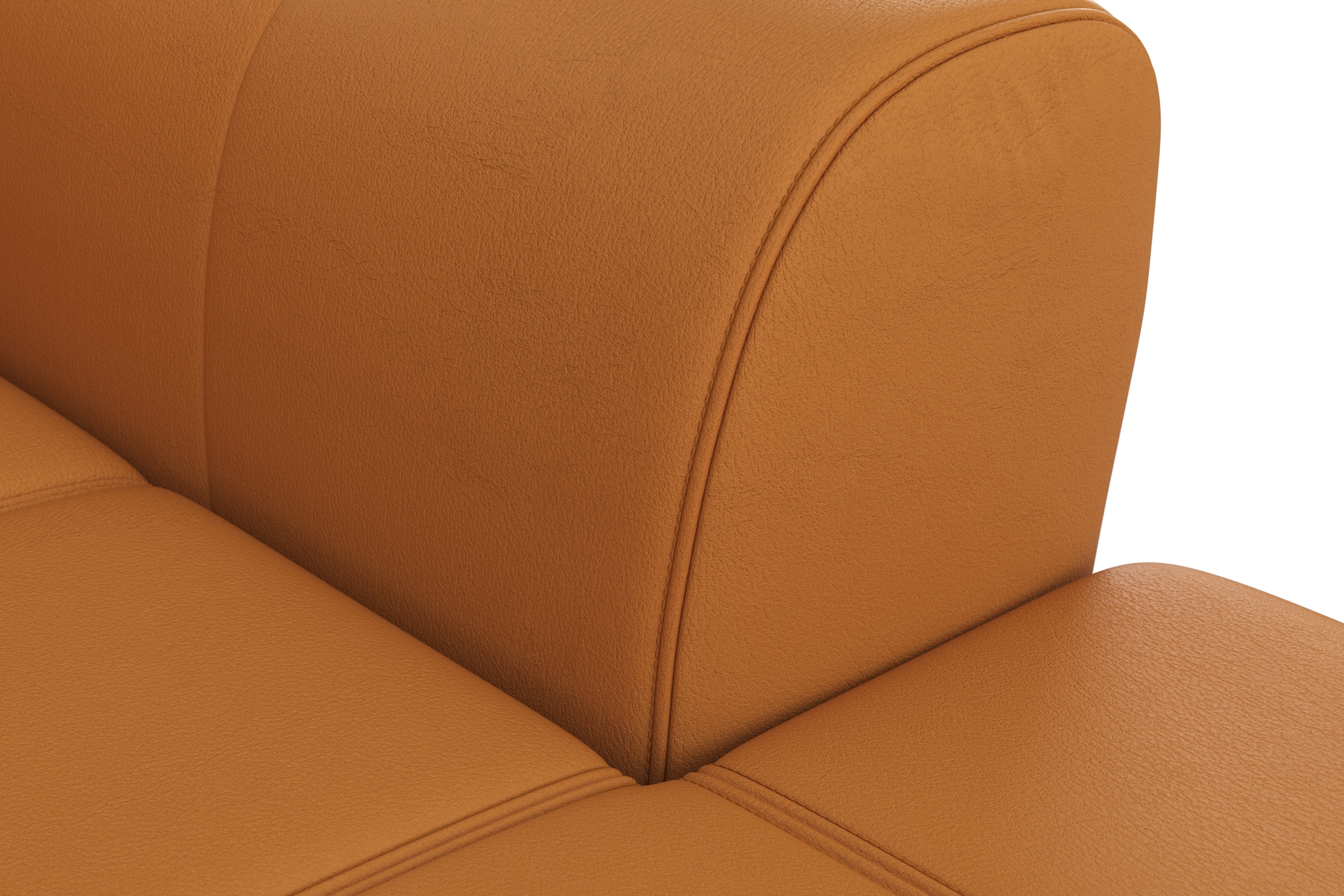sit&more Ecksofa »Bendigo L-Form«, inklusive Sitztiefenverstellung, Bodenfreiheit 15 cm, 2 Fussfarben
