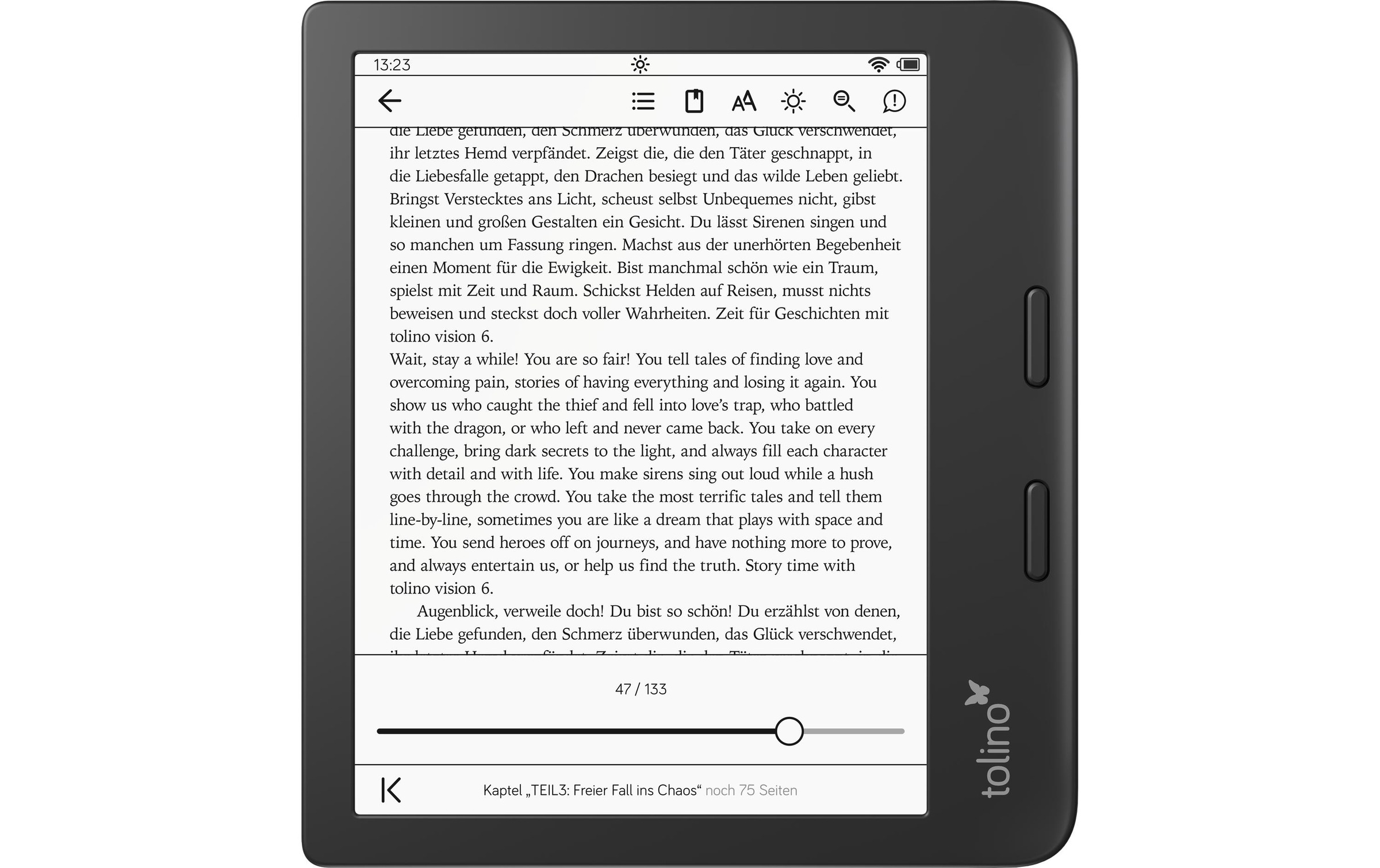 Tolino E-Book »Reader Vision«