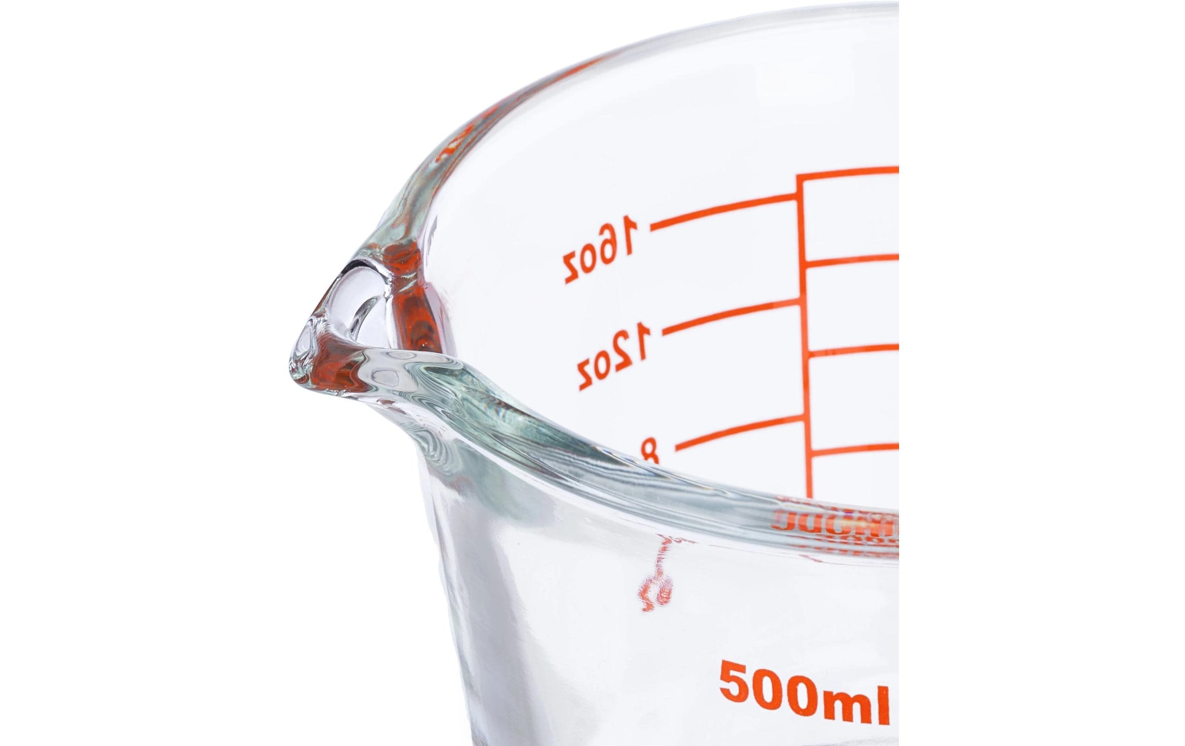 relaxdays Messbecher »500 ml«, Glas, (1 St.)