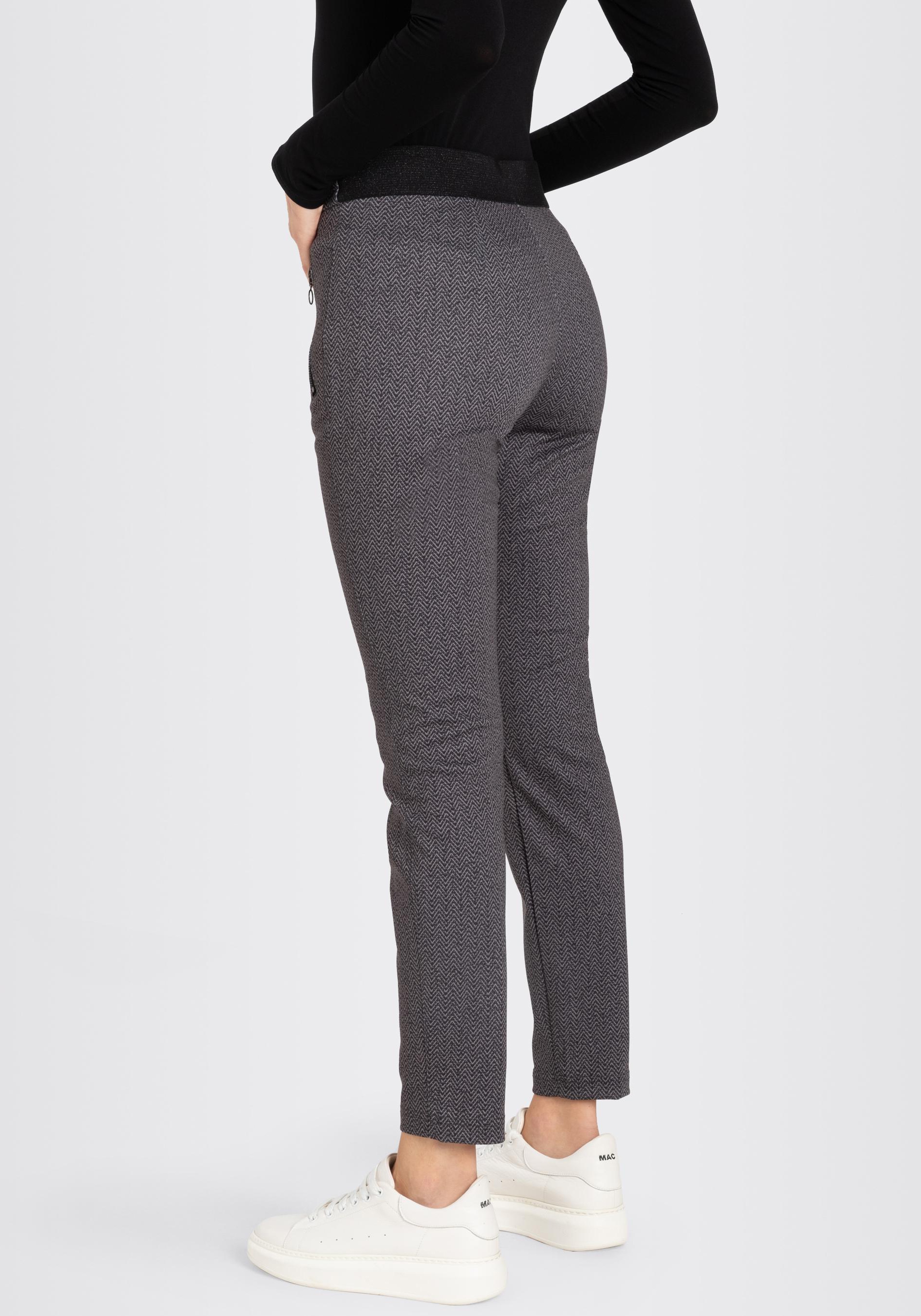 MAC Jerseyhose »easy smart«, mit dezenten Reisserschluss-Taschen
