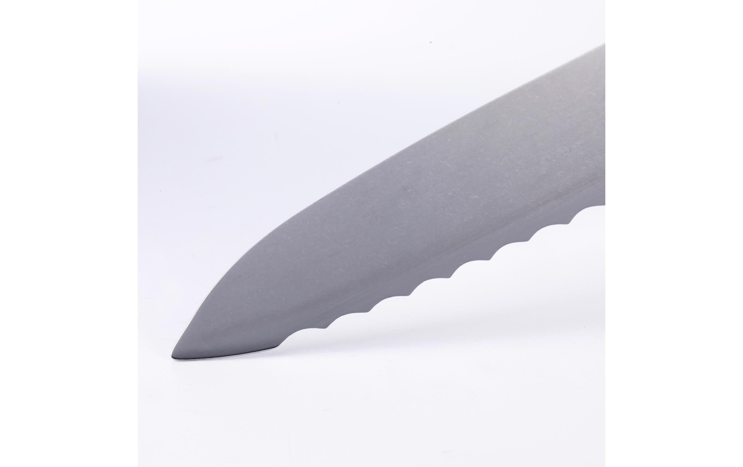 Brotmesser »Messermeister Custom 20 cm, Grau/Schwarz«, (1 tlg.)