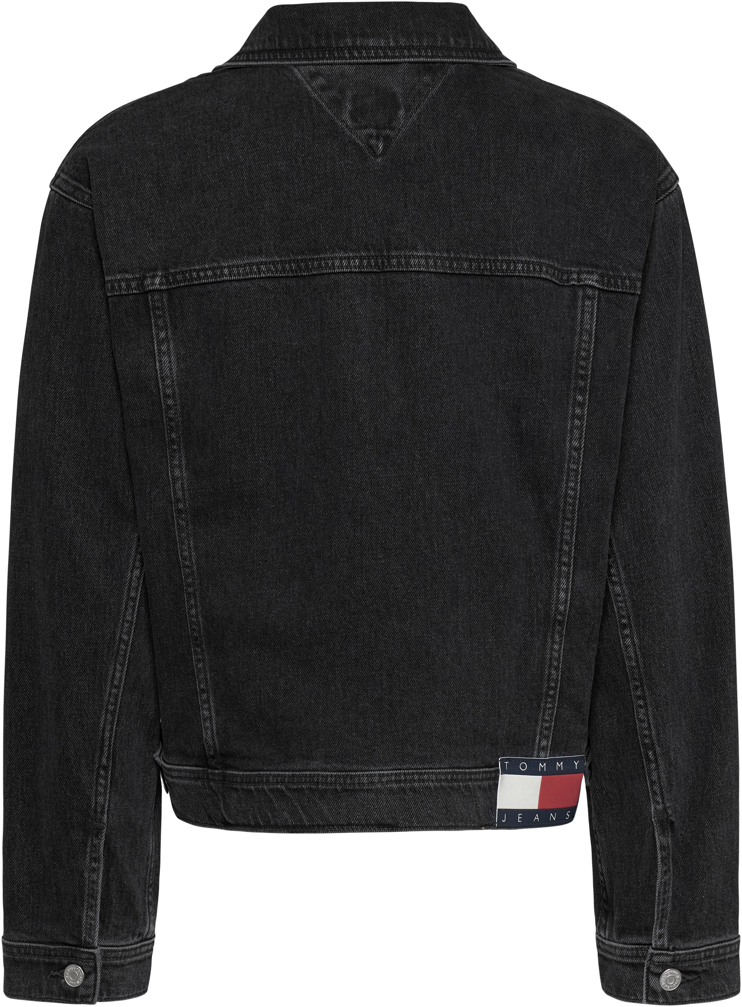 Tommy Jeans Jeansjacke »MOM CLS JACKET CG4181«, mit Logpatch