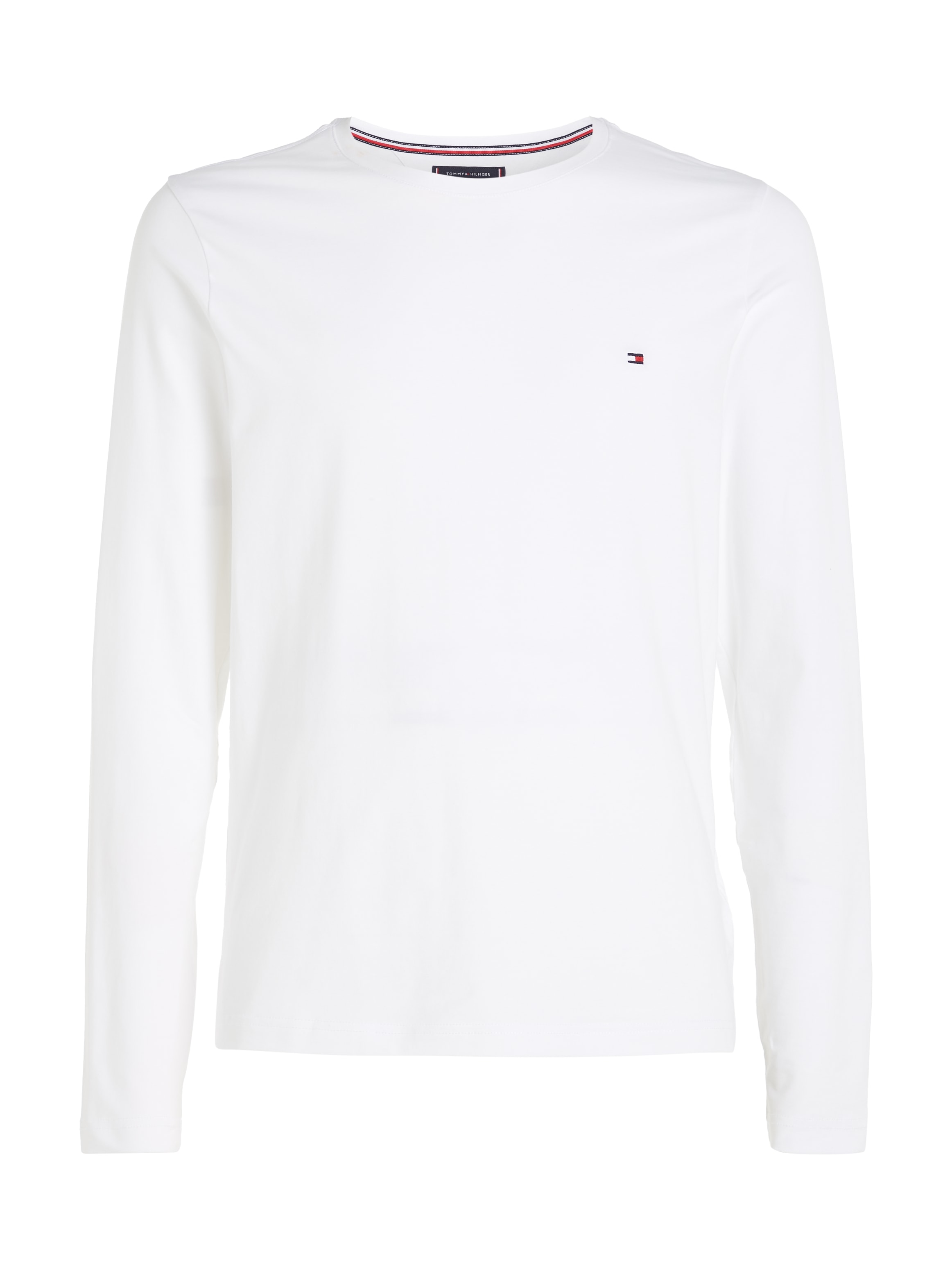 Tommy Hilfiger Langarmshirt »STRETCH SLIM FIT LONG SLEEVE«, aus Baumwollstretch