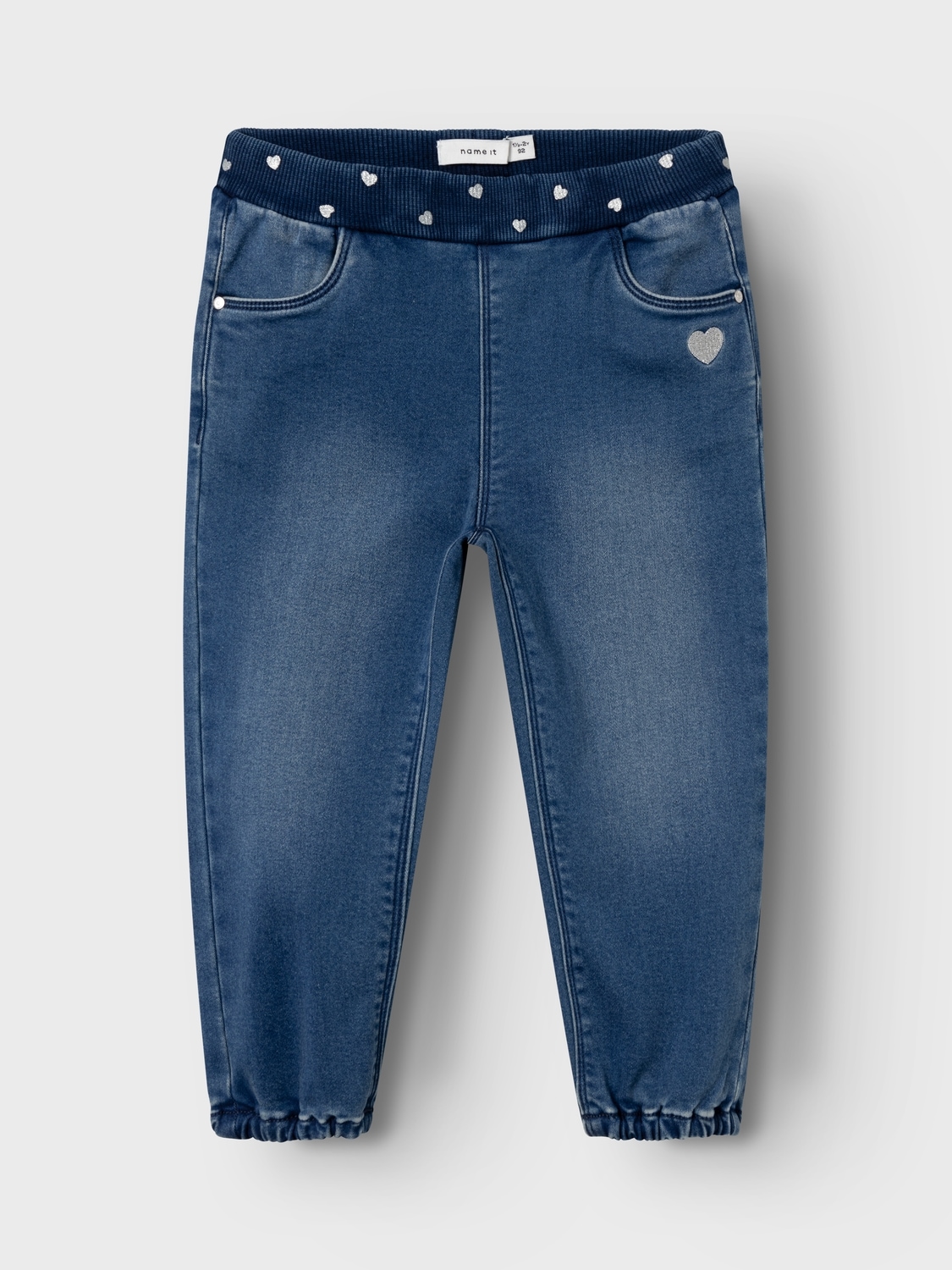 Name It Schlupfjeans »NMFBELLA ROUND FLEECE JEANS 6427-AN O«