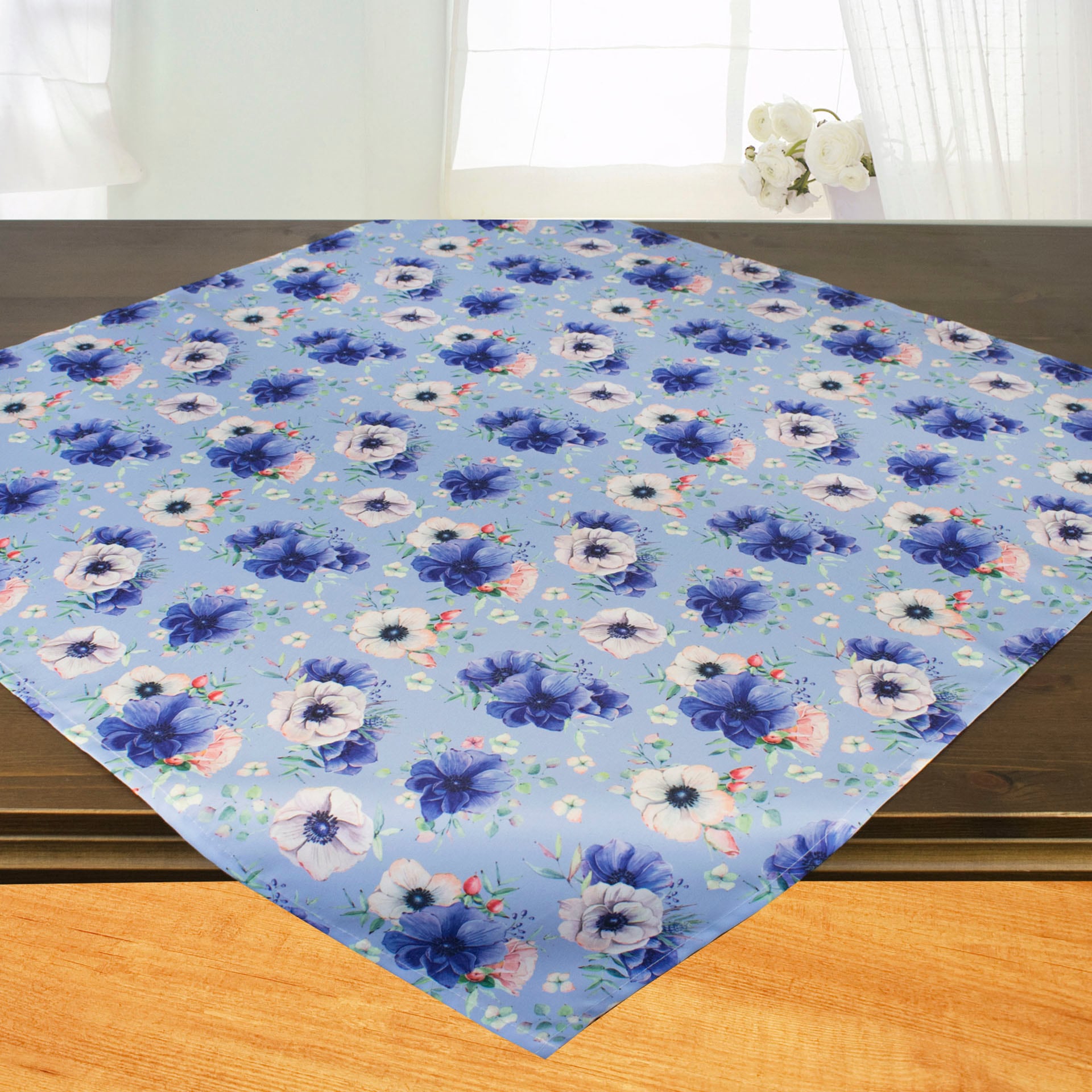 Digitaldruck online Delindo »Blütentraum in mit Tischläufer blau«, Lifestyle | St.), kaufen (1 Jelmoli-Versand