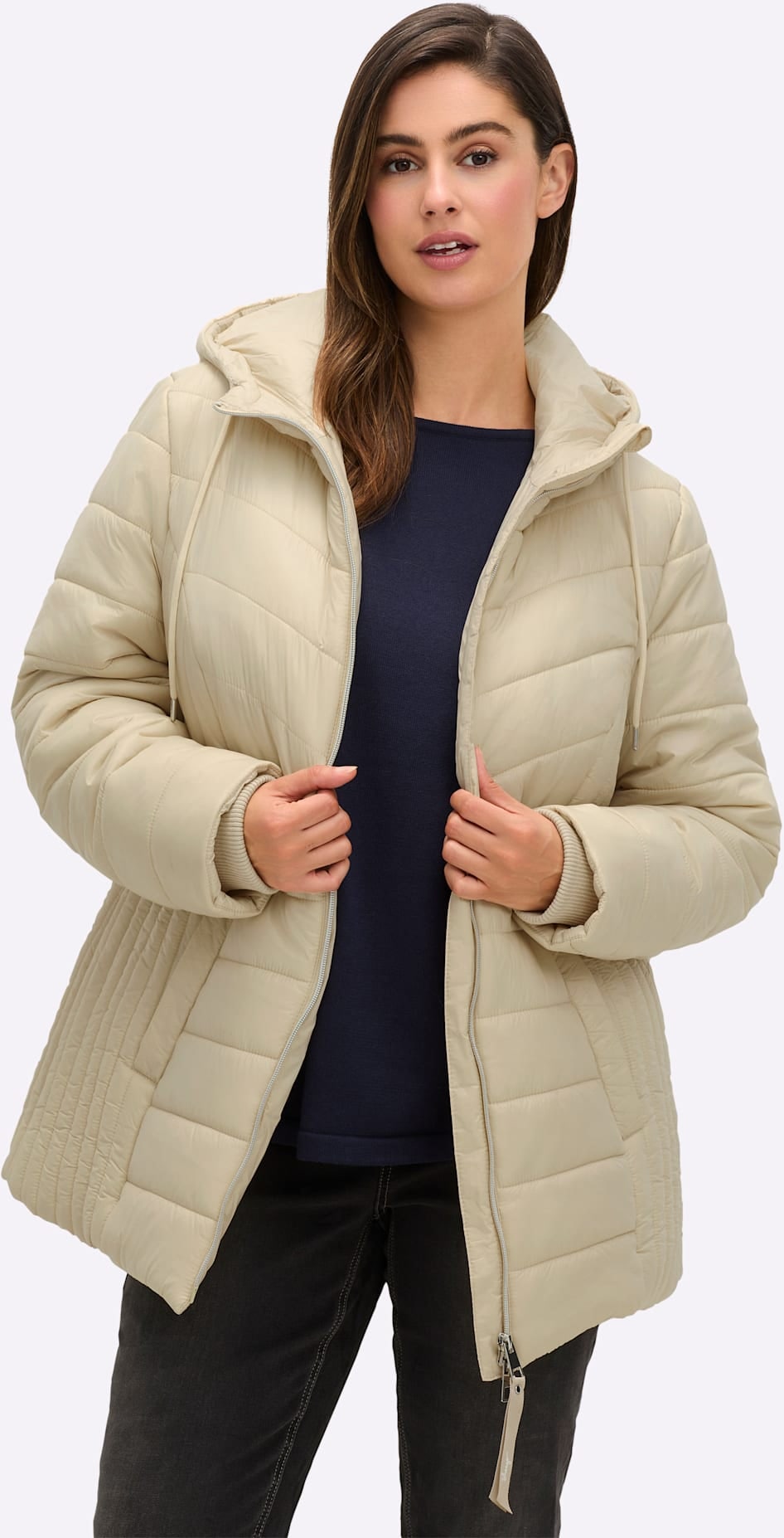 Sheego Steppjacke mitKapuze