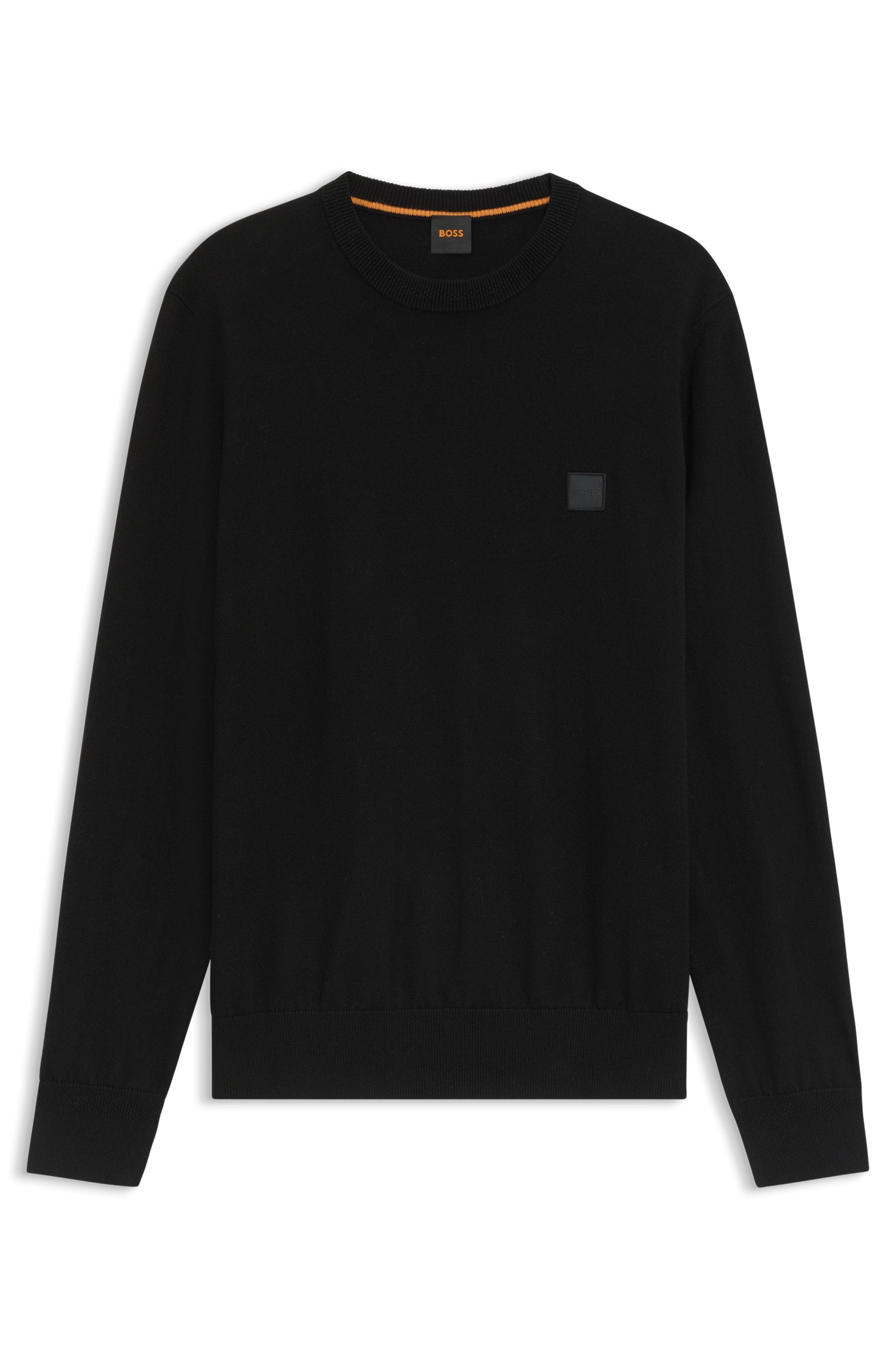 BOSS ORANGE Strickpullover »Kanovano«, mit Rundhalsausschnitt