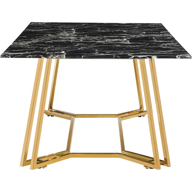 SalesFever Couchtisch, Tischplatte im Marmor-Design online bestellen |  Jelmoli-Versand