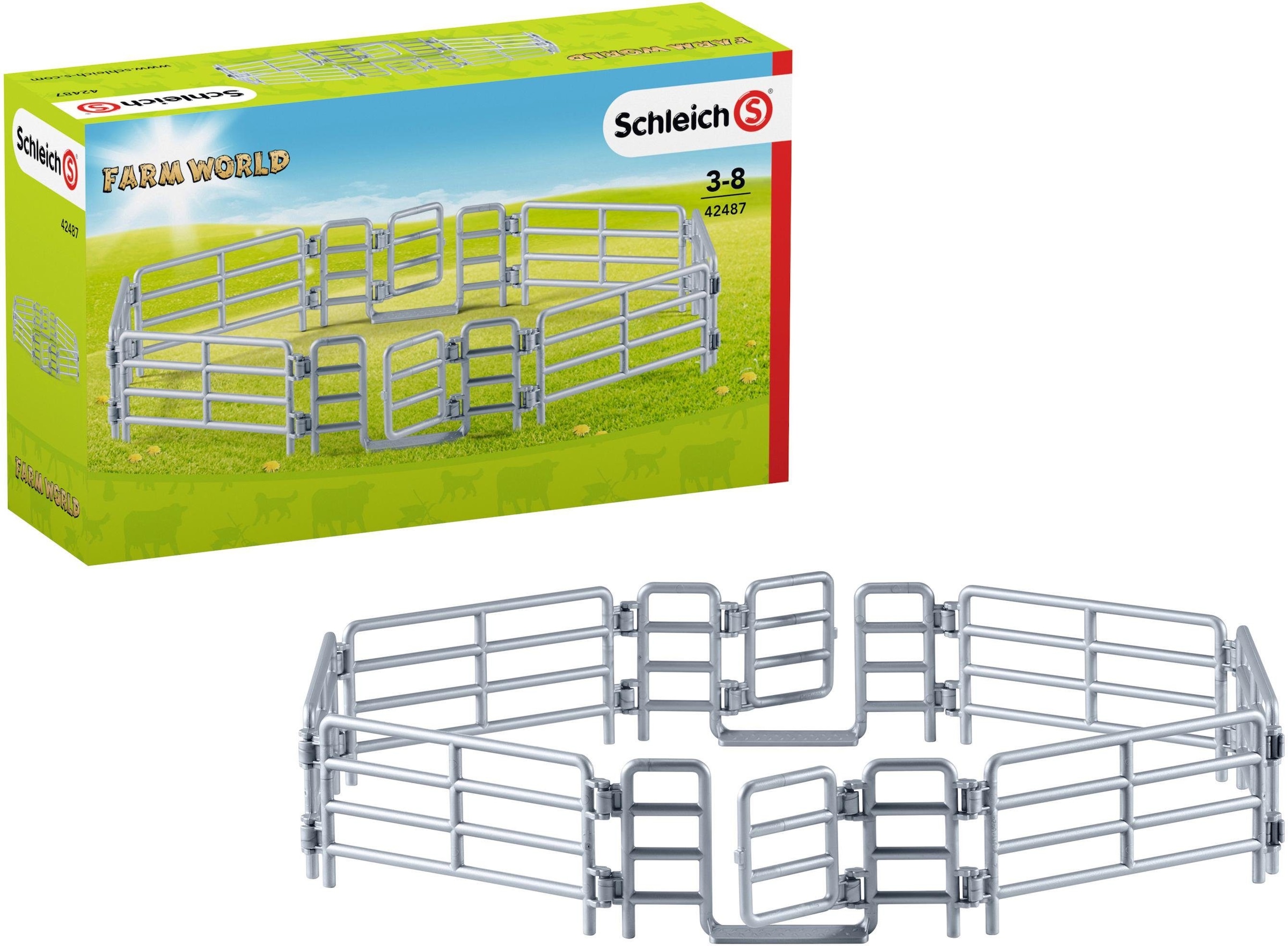 Schleich® Spielfigur »FARM WORLD, Weidezaun (42487)«