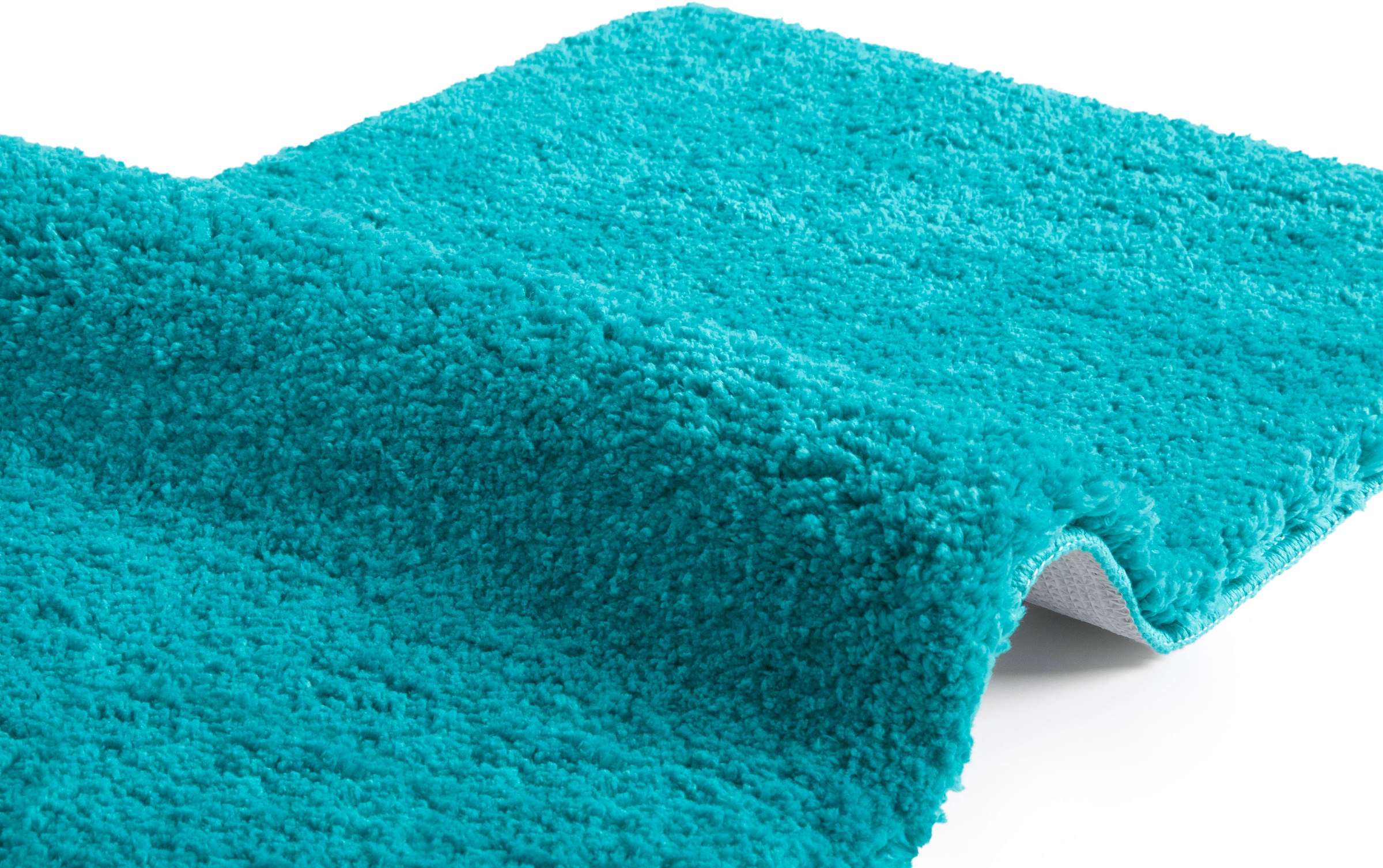 my home Badematte »Sanremo, Badvorleger, Badezimmer Teppich, sehr weich«, rutschhemmend beschichtet, fussbodenheizungsgeeignet-schnell trocknend, Badteppich, unifarben, rechteckig, rund & als 3-tlg. Set erhältlich