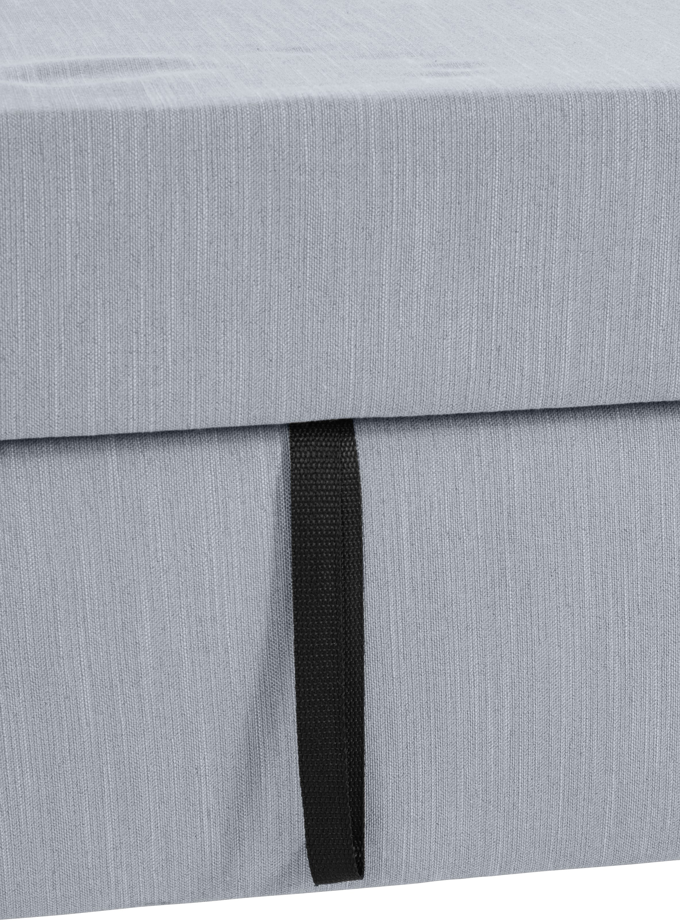 GOODproduct Ecksofa »Grazzo L-Form«, hochwertige Stoffe aus recyceltem Material, Steppung im Sitzbereich