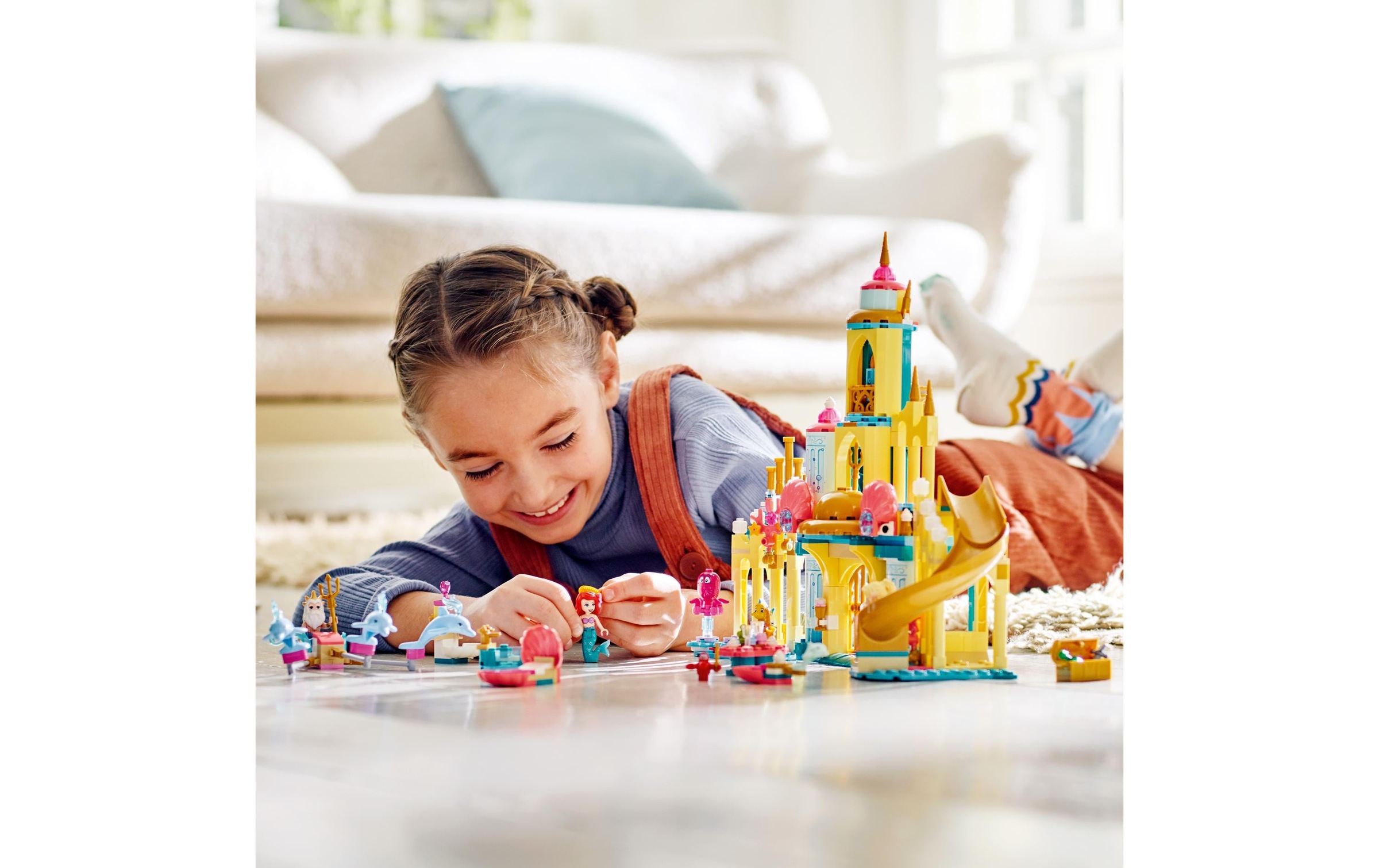 LEGO® Spielbausteine »LEGO Disney Princess Arielles Unte«, (498 St.)