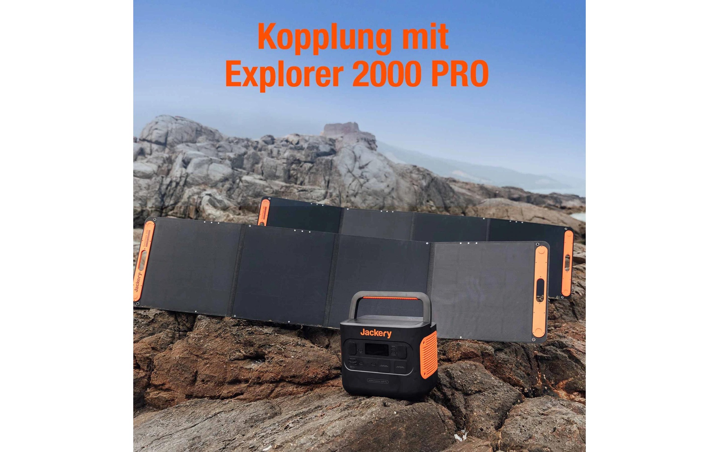 Jackery Solarmodul »Balkonkraftwerk SolarSaga 200 W«