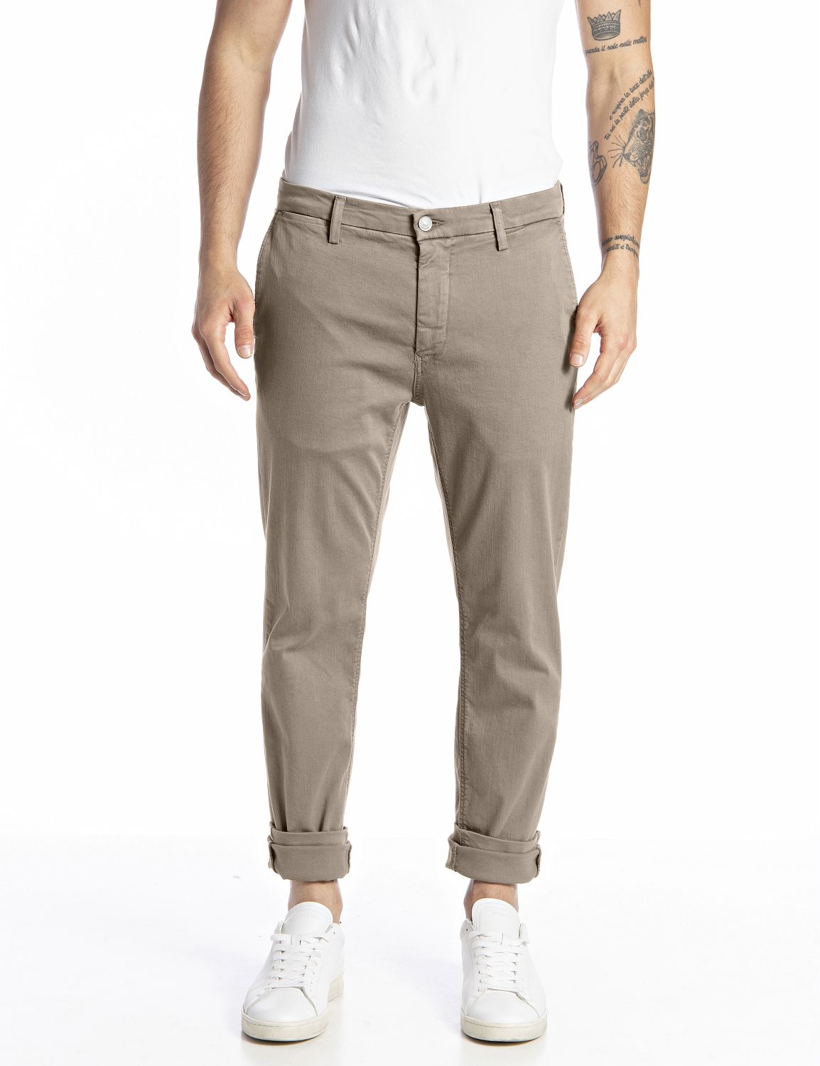 Replay Chinohose »ZEUMAR« Slim Fit