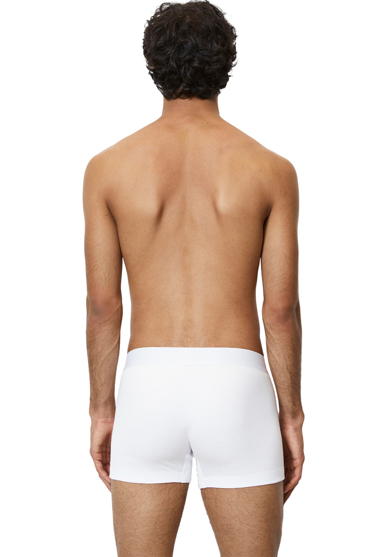 Marc O'Polo Trunk »Iconic Rib«, (2er Pack), mit elastischem Logobund