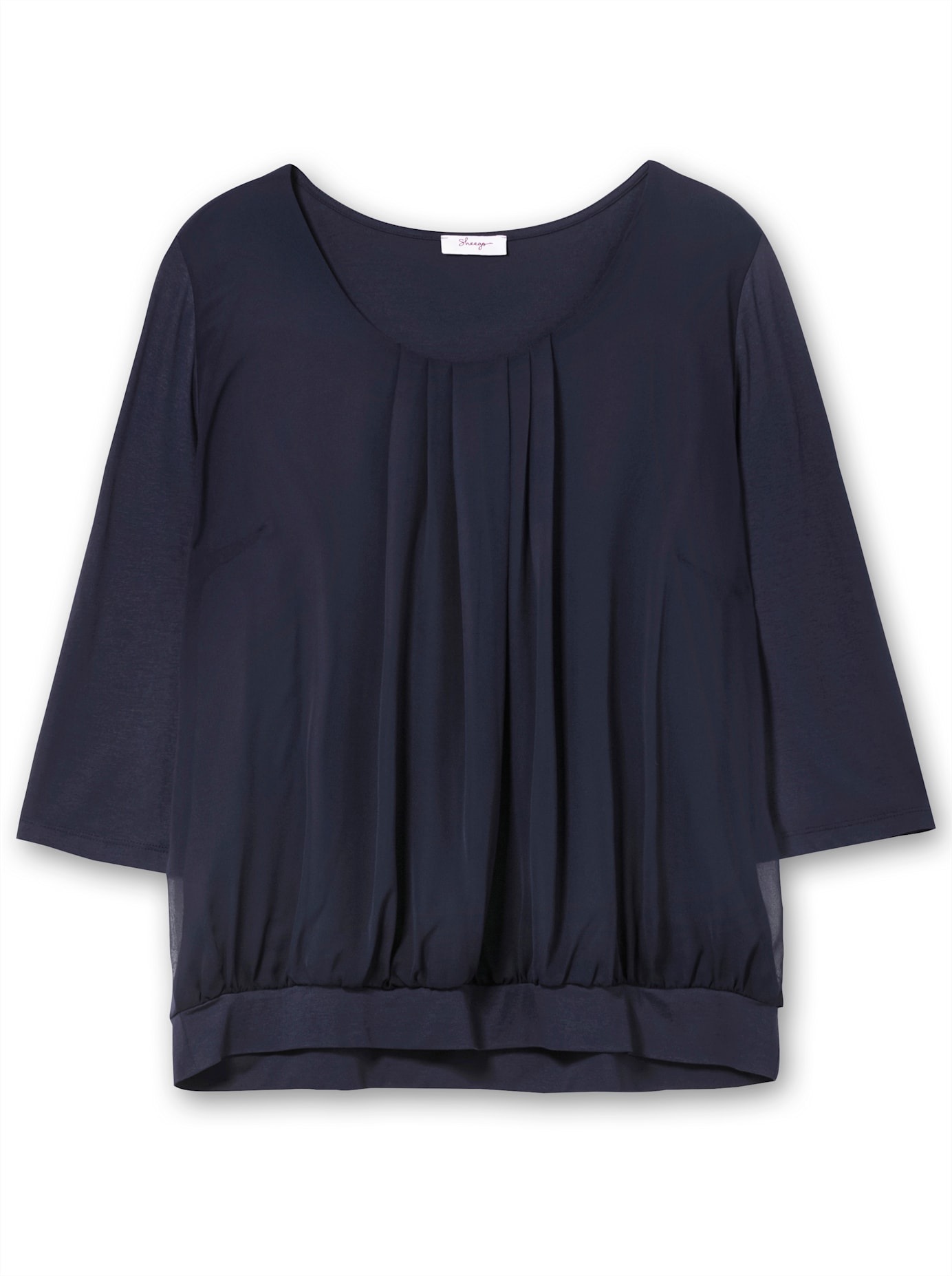 Sheego Blusenshirt »Blusenshirt«, (1 tlg.)