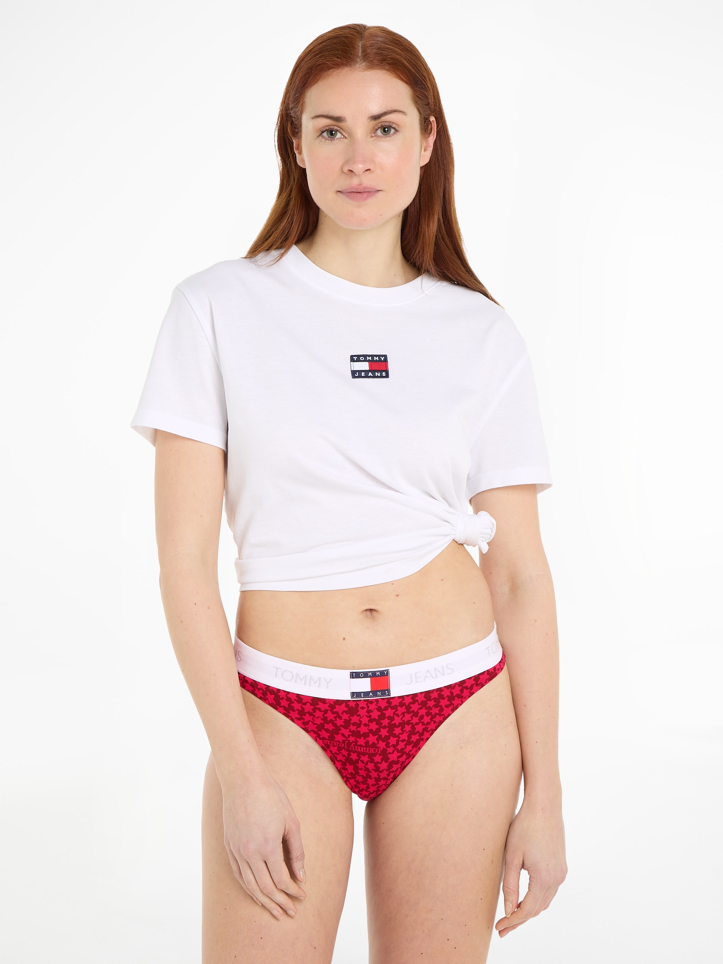 ❤ Tommy Hilfiger Underwear T-String »THONG CTN PRINT«, mit Print entdecken  im Jelmoli-Online Shop