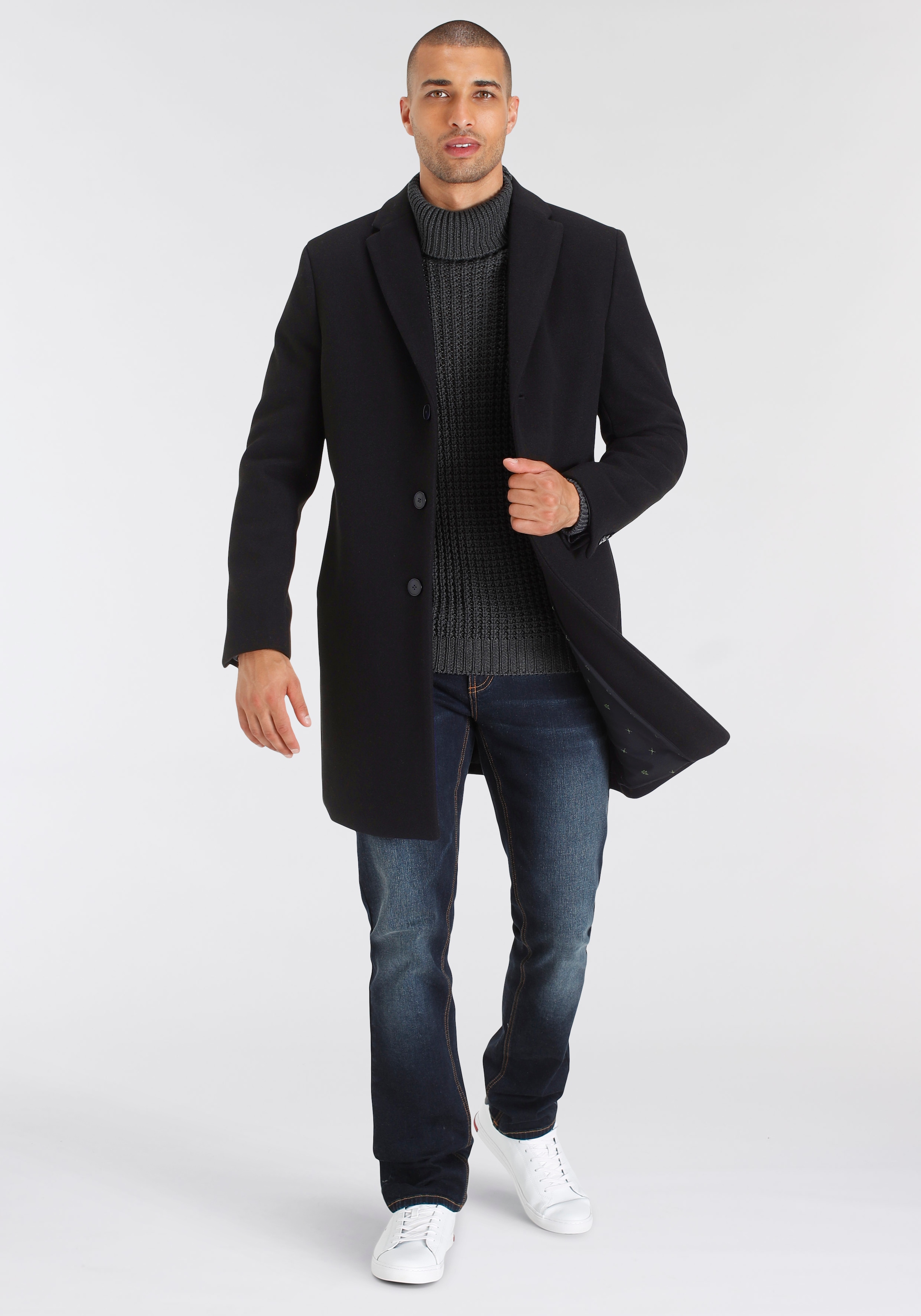 Bruno Banani Kurzmantel »Flex-Coat«