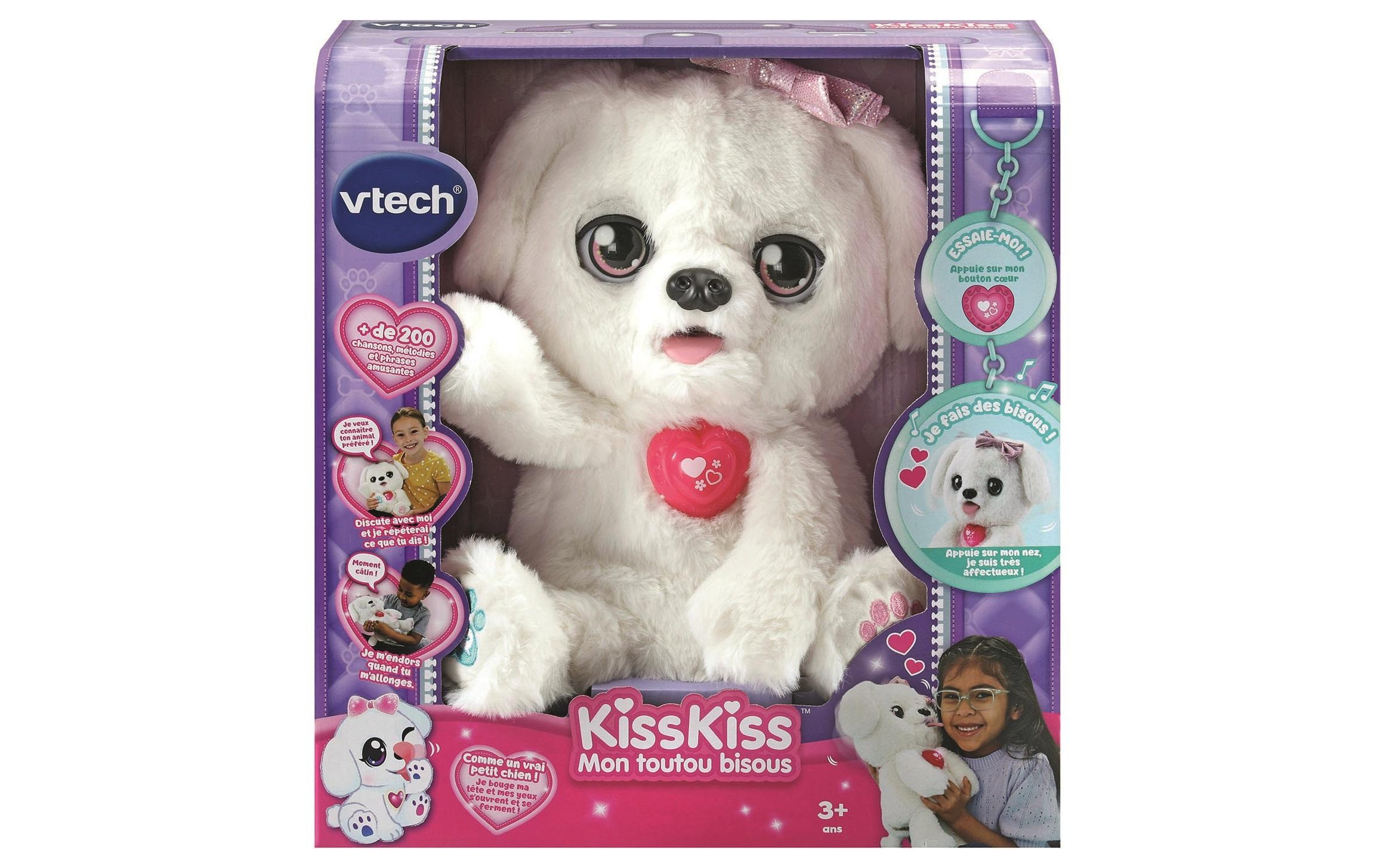 Vtech® Plüschfigur »KissKiss Mon toutou bisous -FR-«