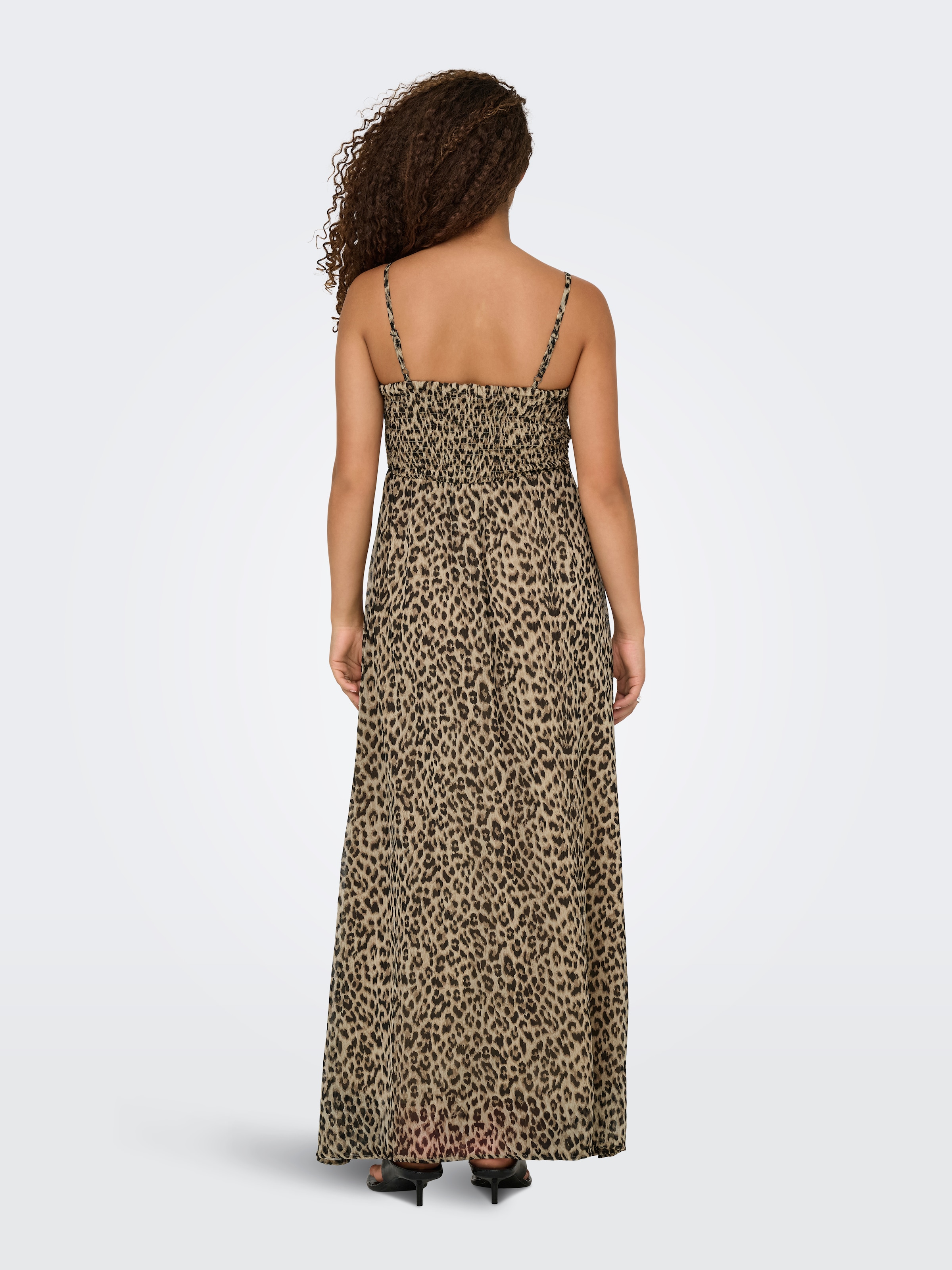 ONLY Maxikleid »ONLELENA VIKKI LIFE STRAP ANK DRESS WVN«, Sommerkleid