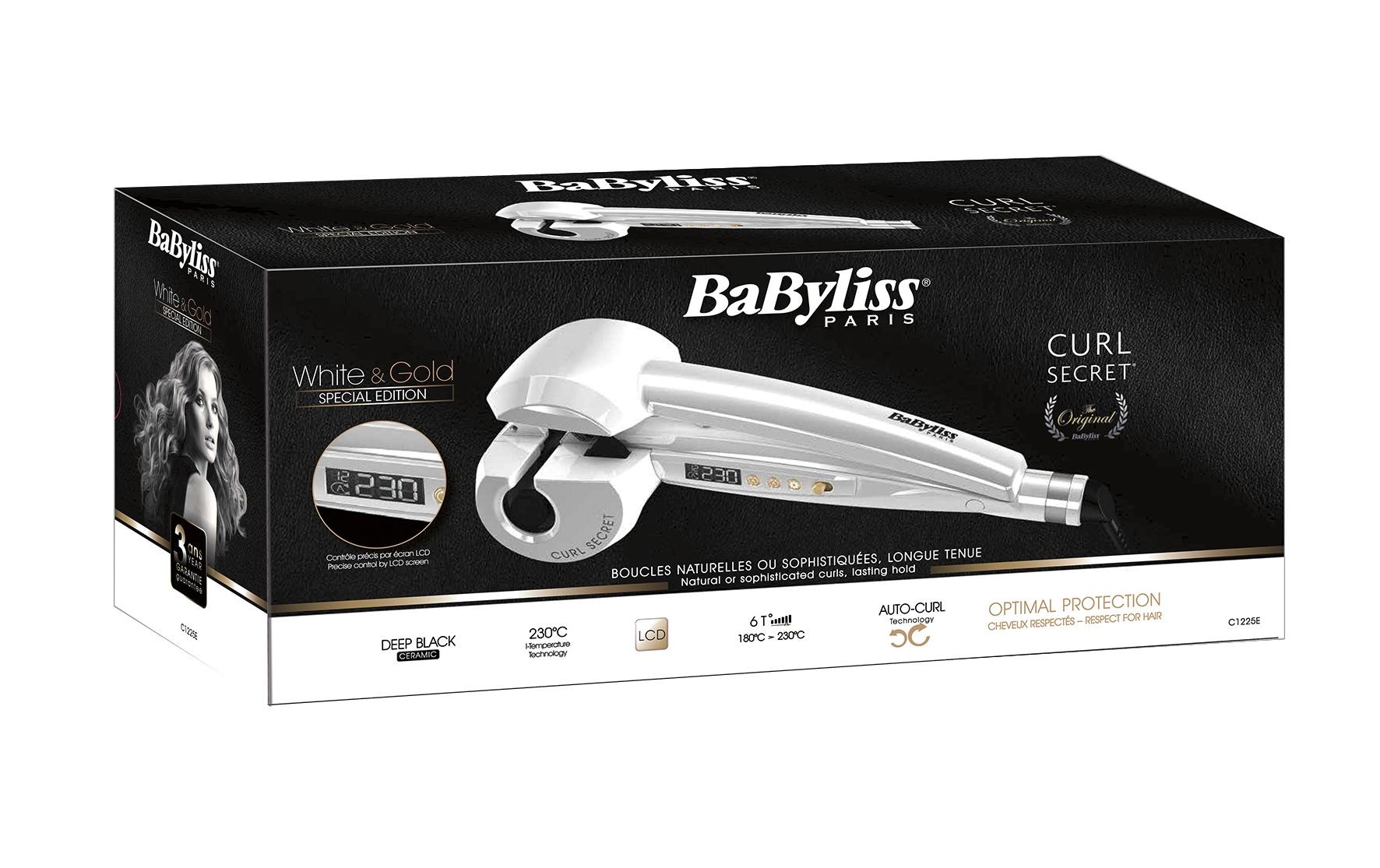 BaByliss Multihaarstyler »»Curl Secret White & Goldfarben C1225E««